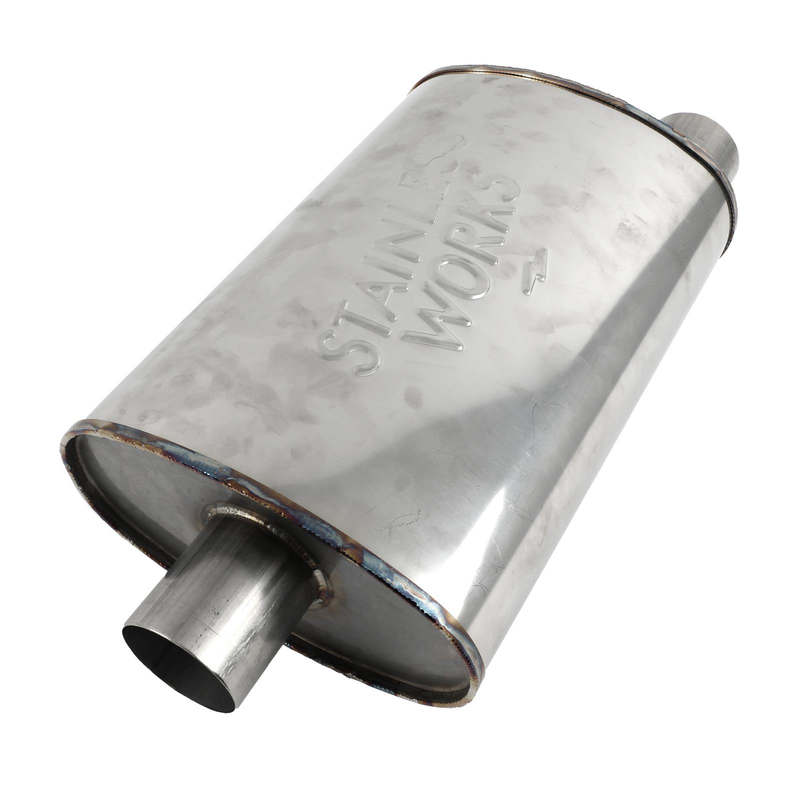 Stainless Works Chambered Turbo Muffler Stainless Works Chambered Turbo Muffler