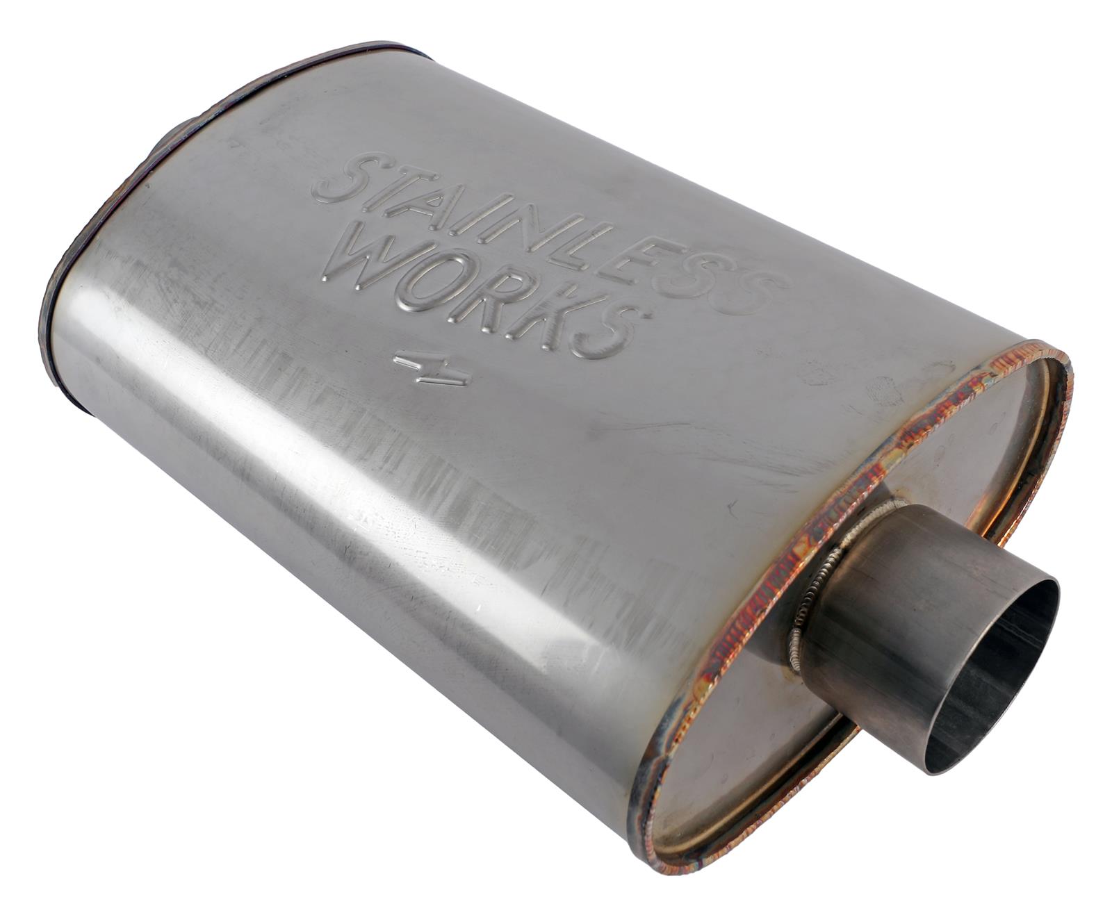 Stainless Works Chambered Turbo Muffler Stainless Works Chambered Turbo Muffler