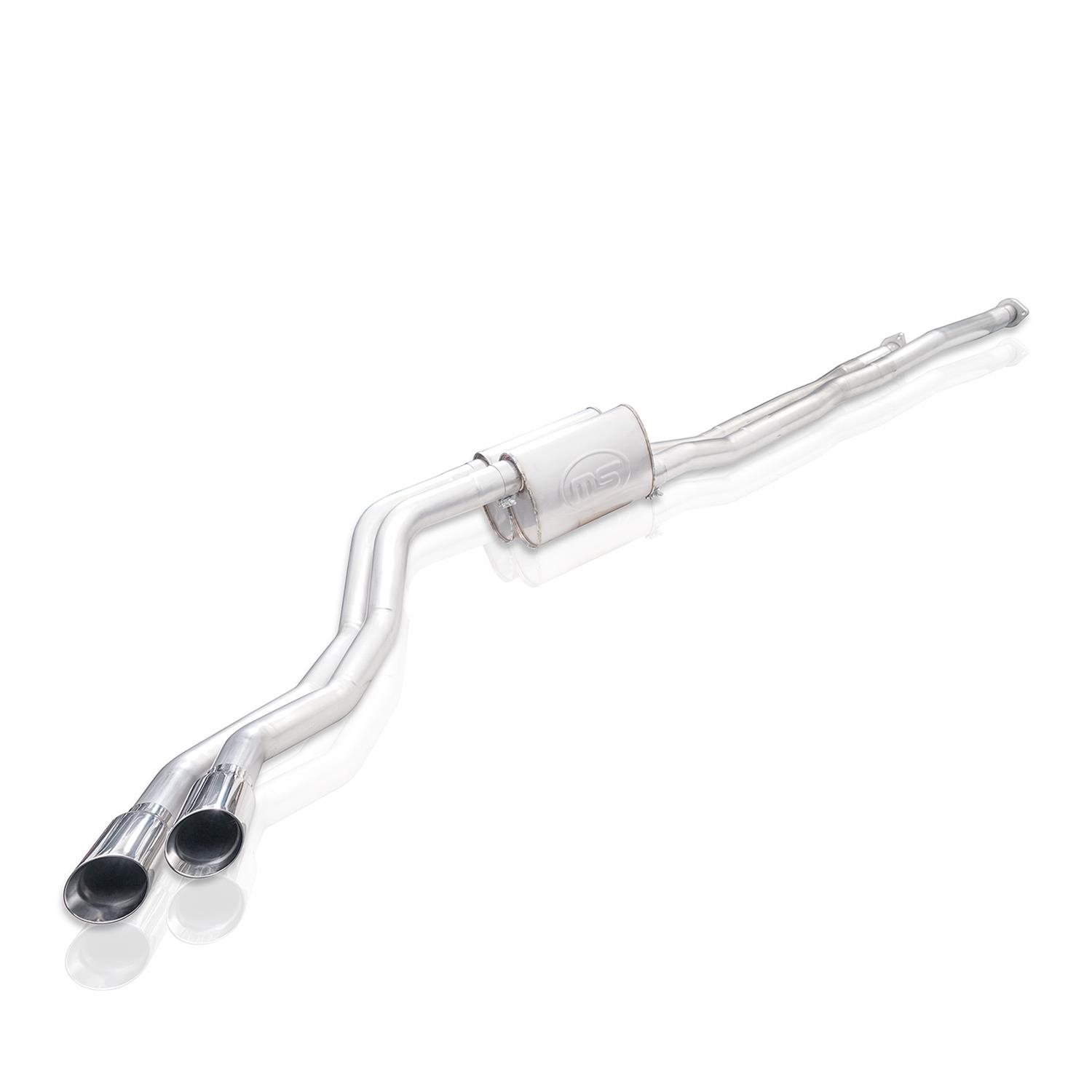 Stainless Works 2014+ Toyota Tundra 5.7L Legend Series Cat-Back Exhaust w/Polished Tips thumbnail 8