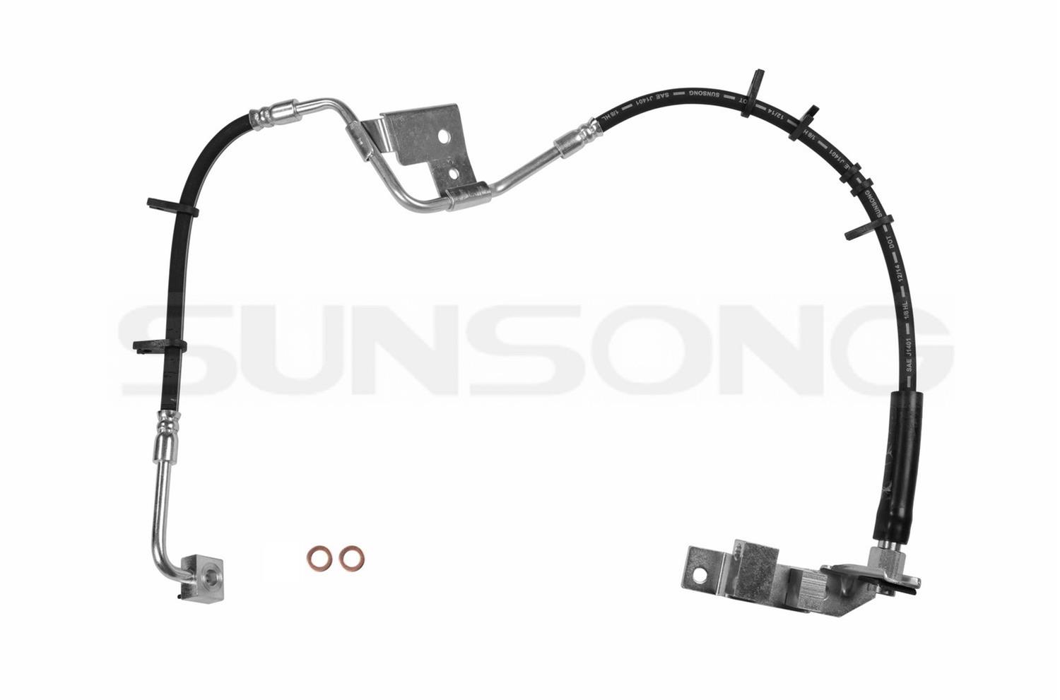Sunsong 2204354 Sunsong Brake Hoses Summit Racing