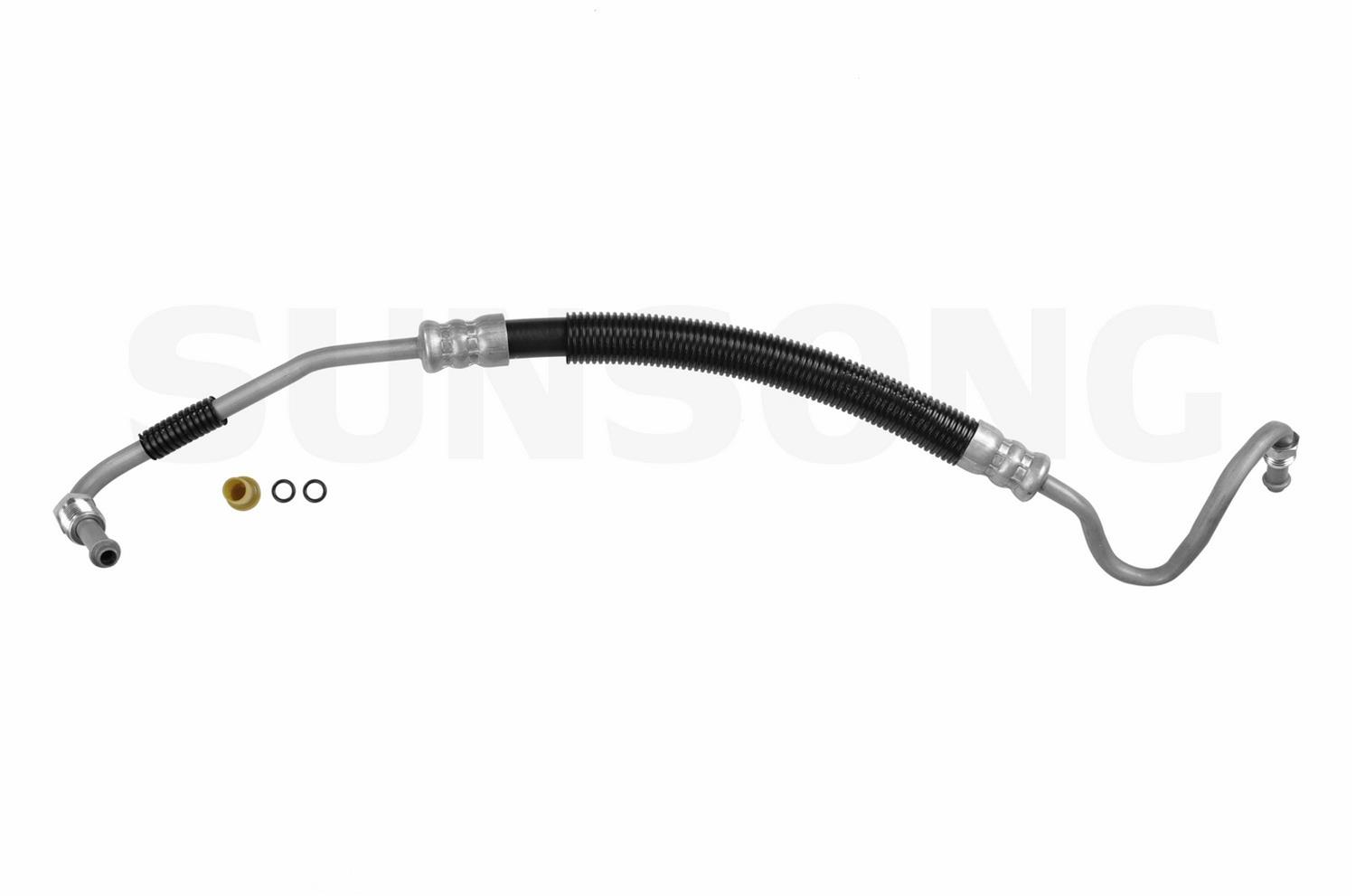 Sunsong Power Steering Pressure Line Hose For 1967-1970 Ford Mustang – Direct Fit SX-1GYQ
