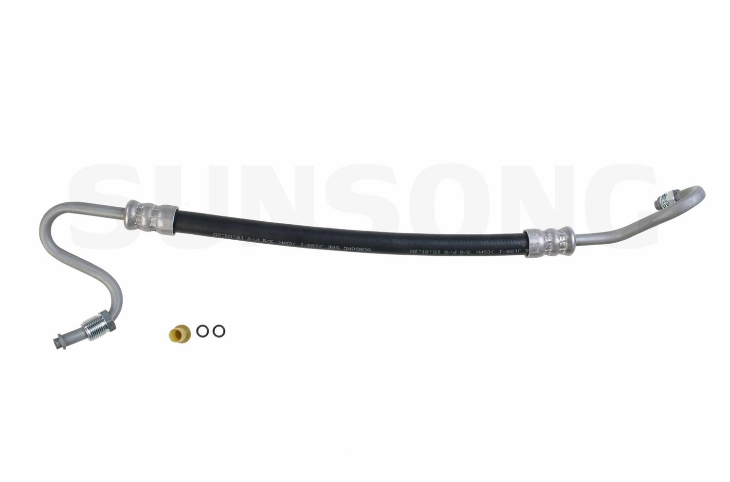 TRQ Power Steering Return Line Hose Assembly - Compatible With Buick Enclave, Chevy Traverse, GMC Acadia 2007-2017 - View #12
