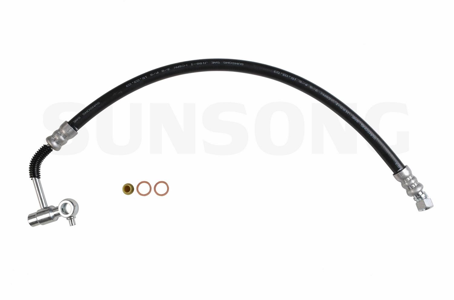 Sunsong 3401111 Power Steering Pressure Line Hose Assembly 