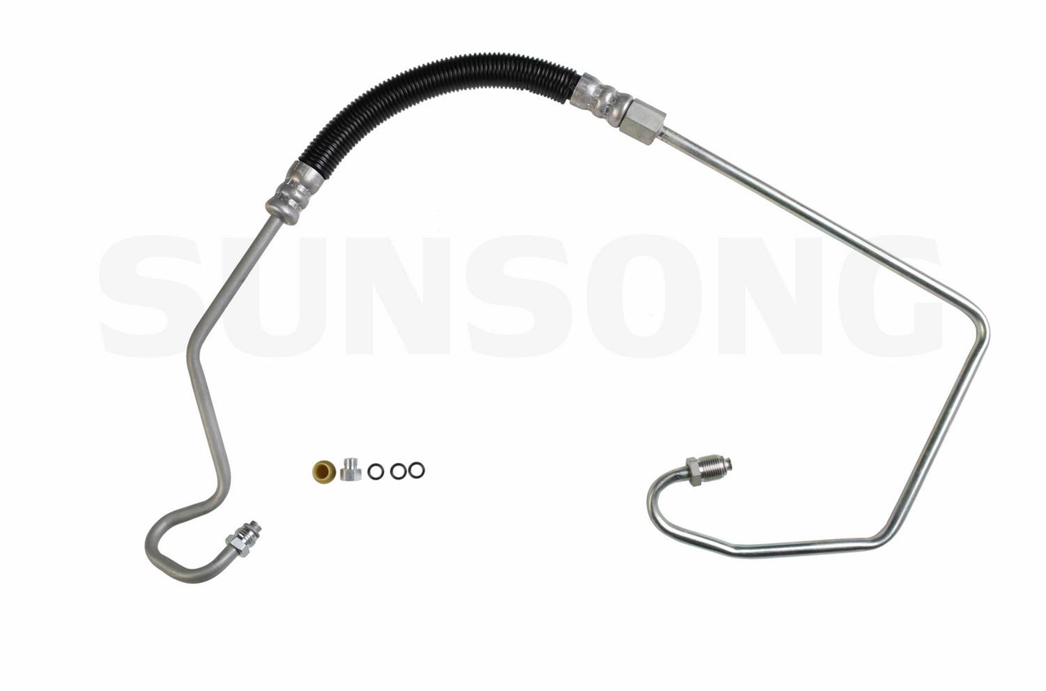 Buick, Cadillac Sunsong 3402405 Power Steering Return Hose Assembly
