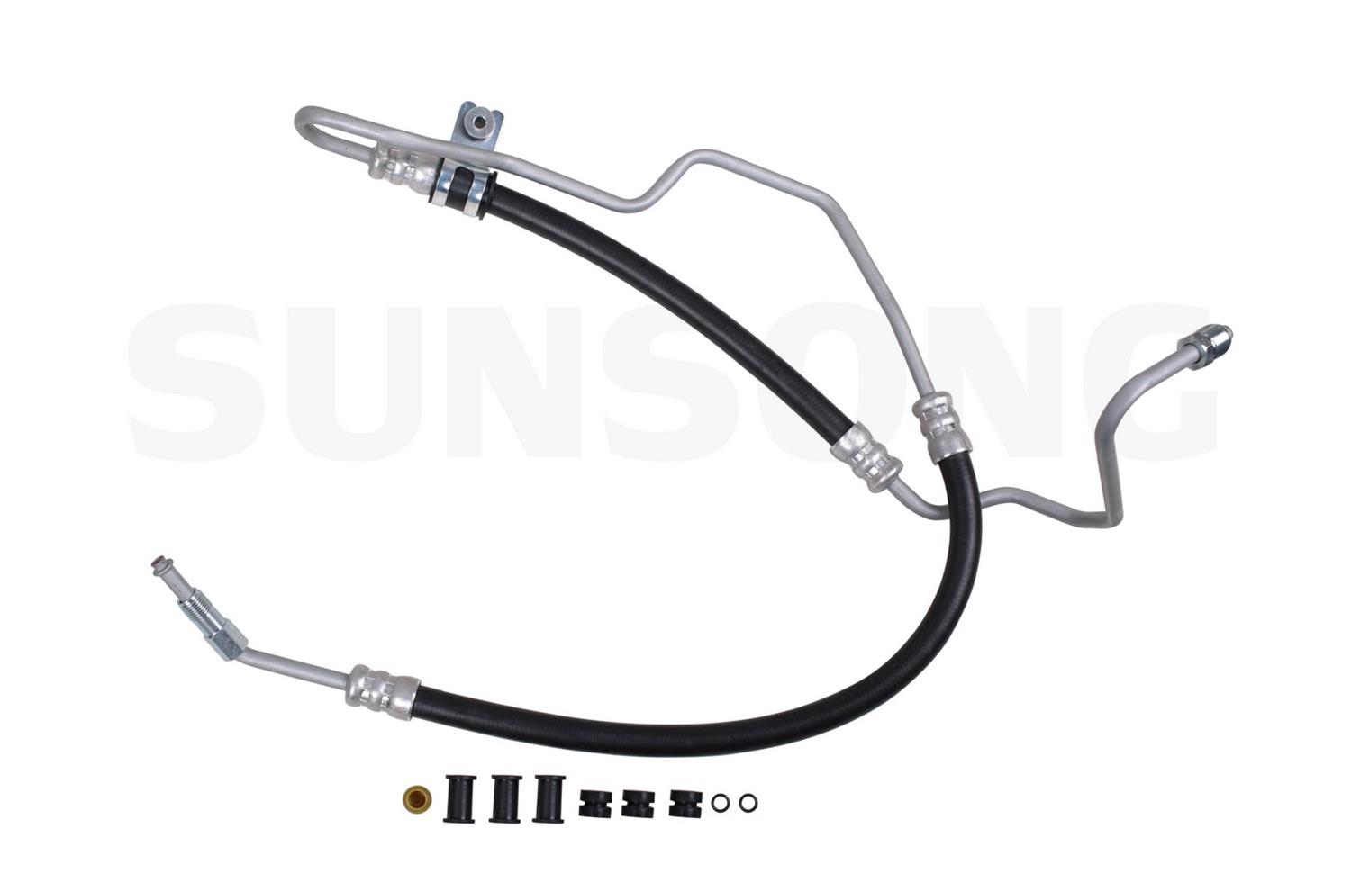 Sunsong 3403276 Power Steering Pressure Line Hose Assembly 