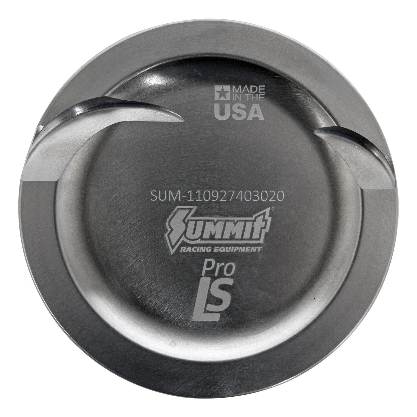 Summit Racing SUM-110927403020 Summit Racing™ Pro LS Forged Pistons ...