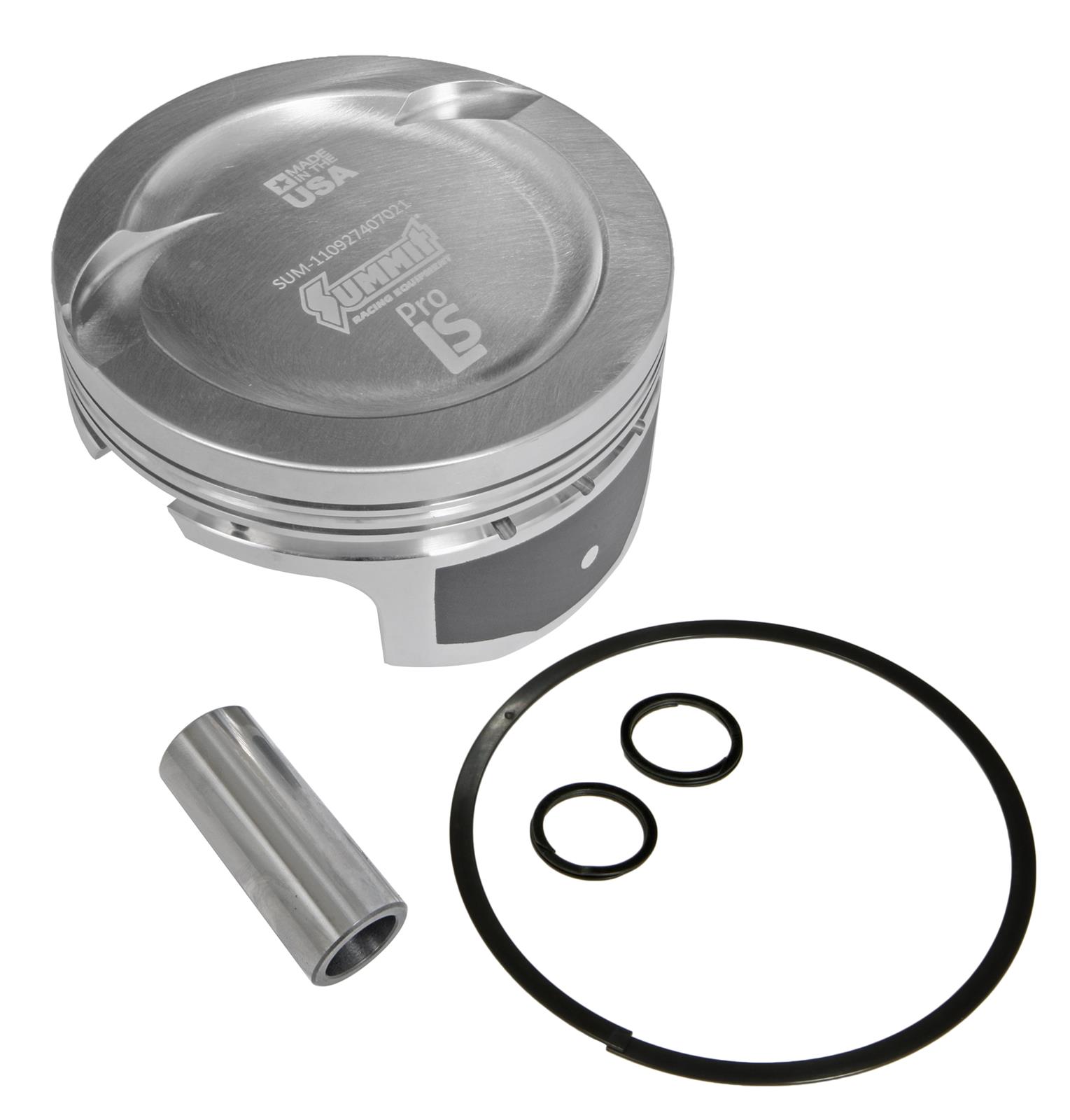 Summit Racing Sum-110s27407021 Summit Racing™ Pro Ls Forged Pistons 