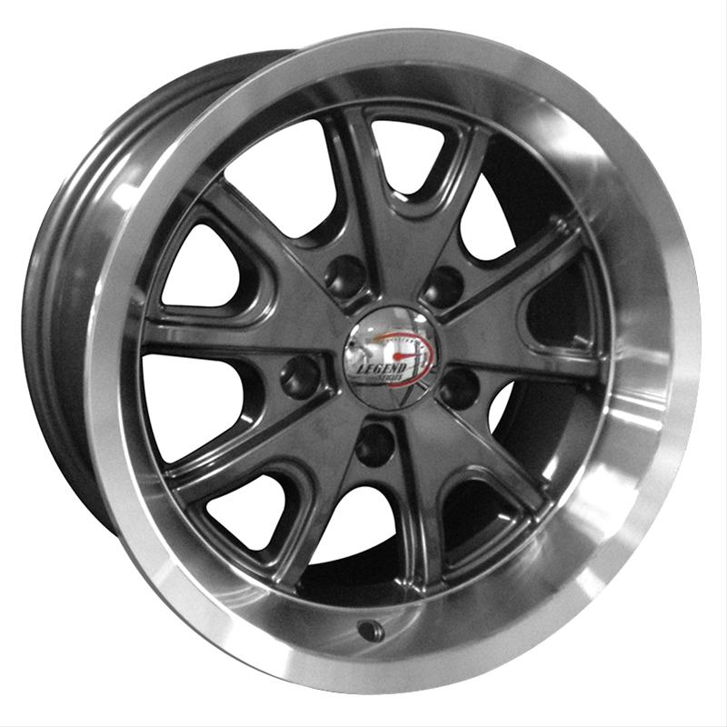 Vision American Muscle 143 Torque Series Gunmetal Wheels 143-5861GMML0 ...