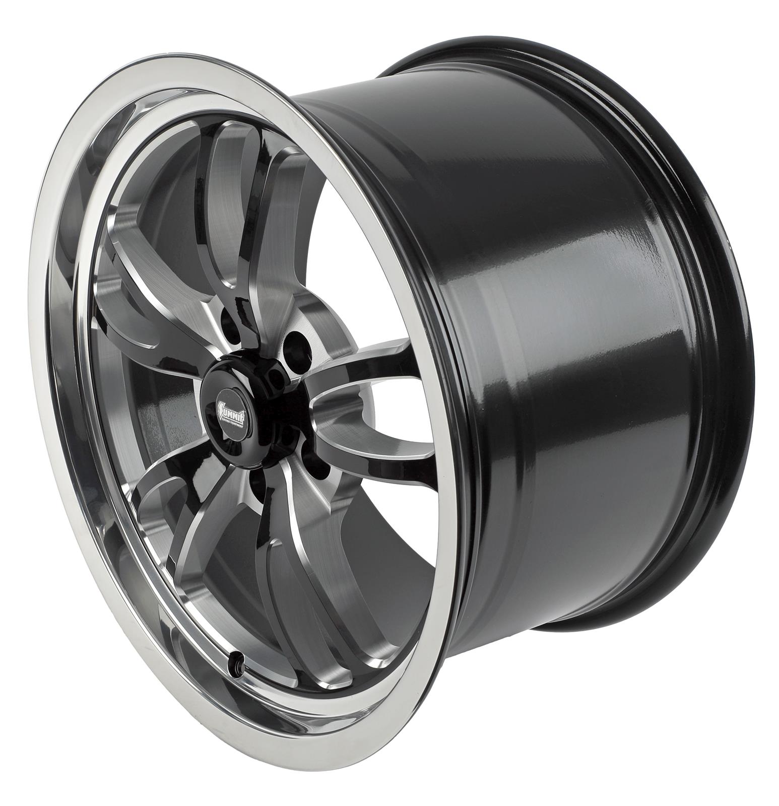 Summit Racing SUM-149P-716151 Summit Racing™ Venom Black Milled