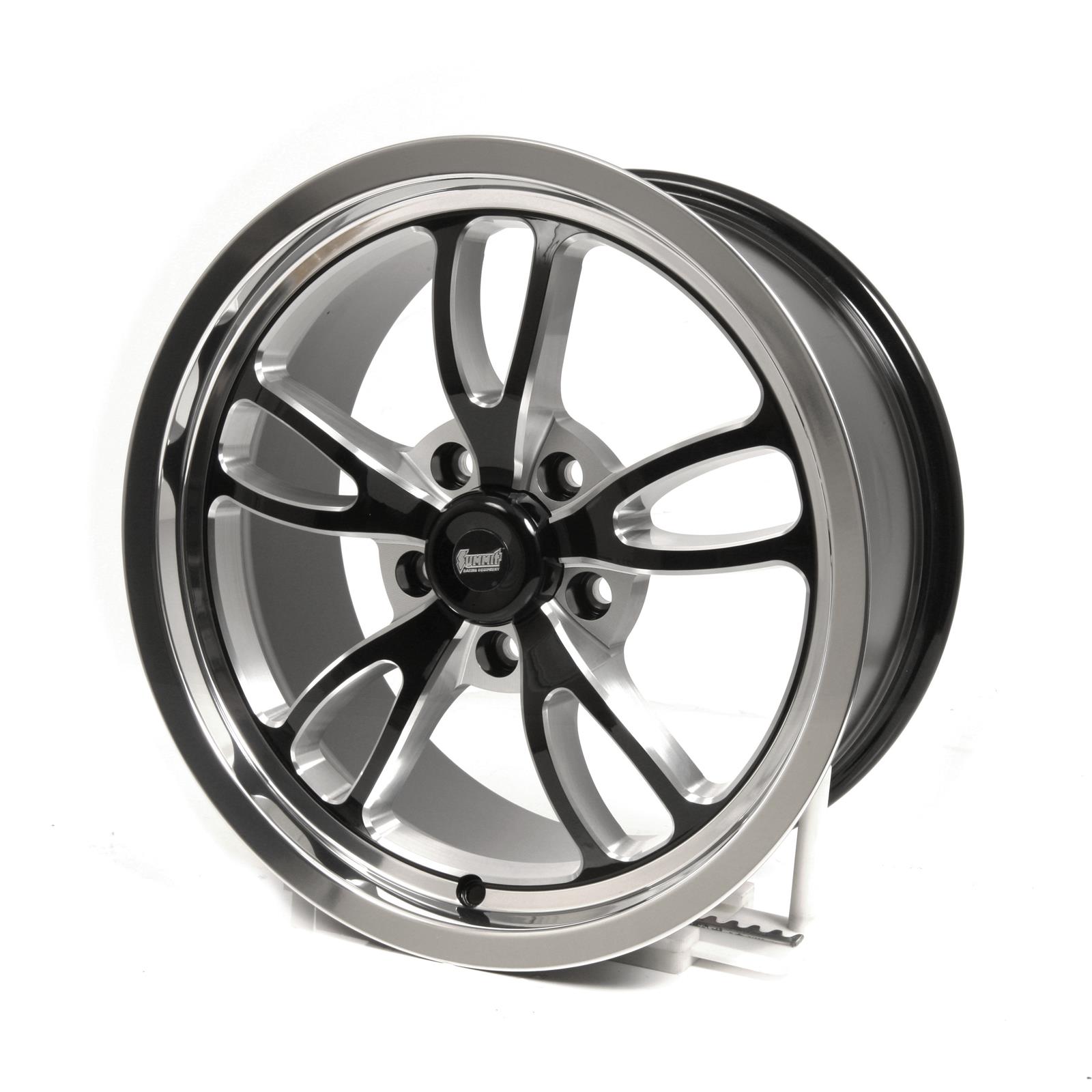 Summit Racing SUM-149P-786125 Summit Racing™ Venom Black Milled