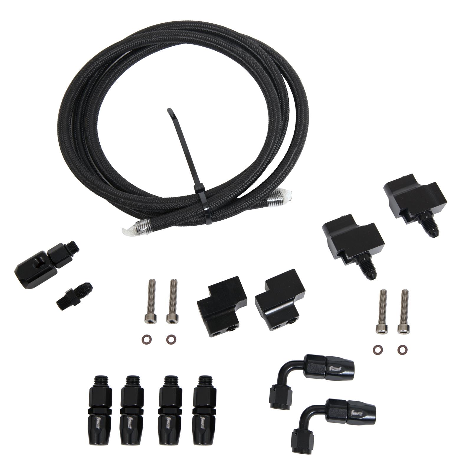 Summit Racing SUM220950B Summit Racing™ Pro LS Steam Line Kits