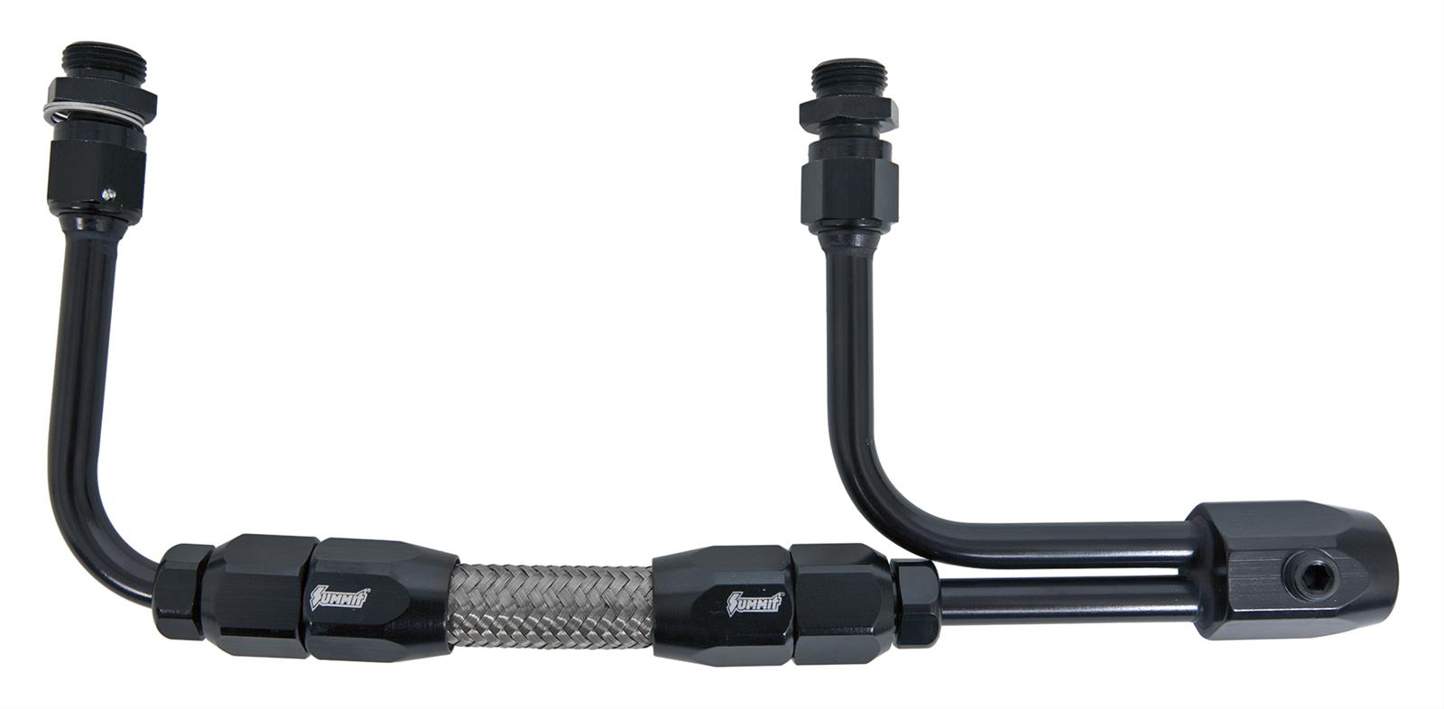 Summit Racing SUM230188B Summit Racing™ Dual Feed Fuel Lines Summit