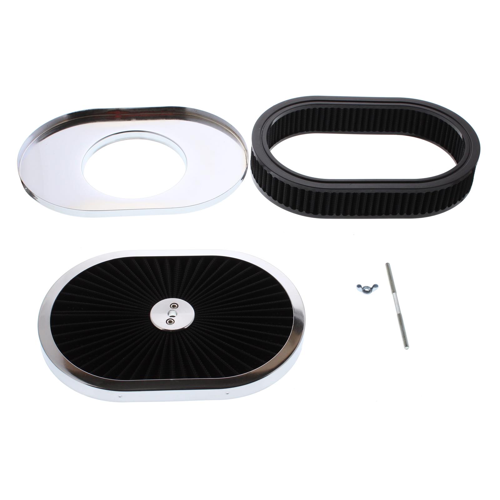 SOULS AIRMATIC 2本セット Summit Racing SUM-239525 Summit Racing™ Air Cleaners with Reusable
