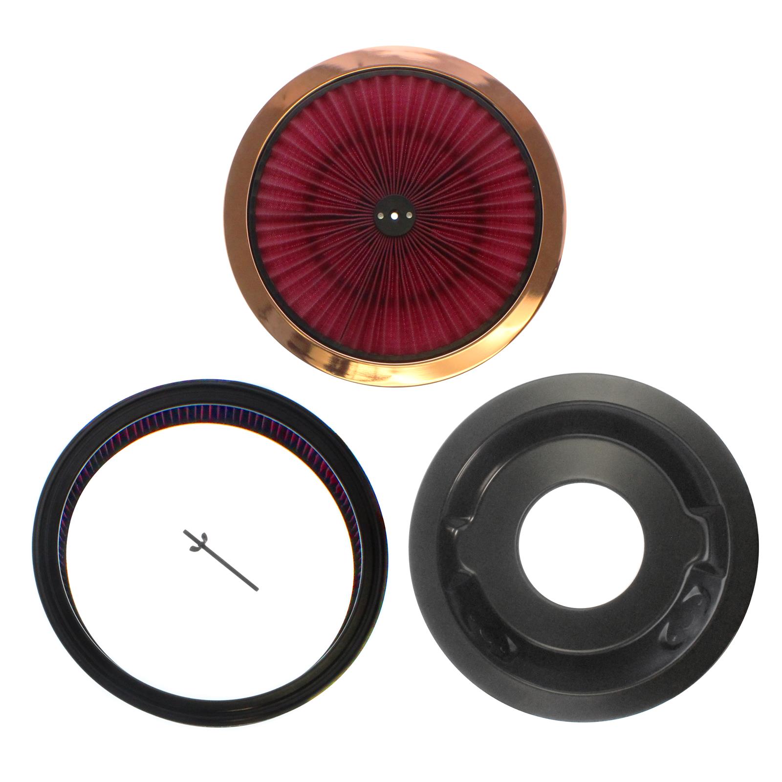 Summit Racing SUM-239530CPR-DB Summit Racing™ Filter Top Air