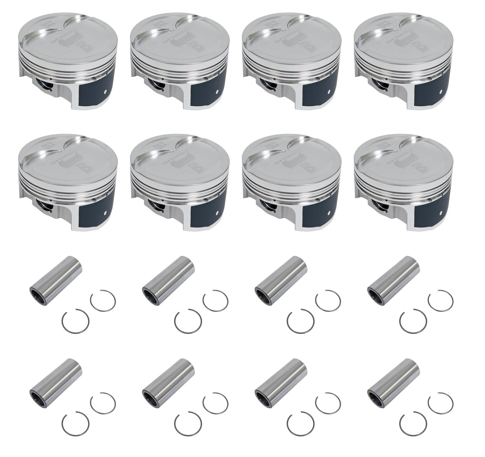 Summit Racing SUM-326945780-7P Summit Racing™ Pro LS Forged Pistons ...