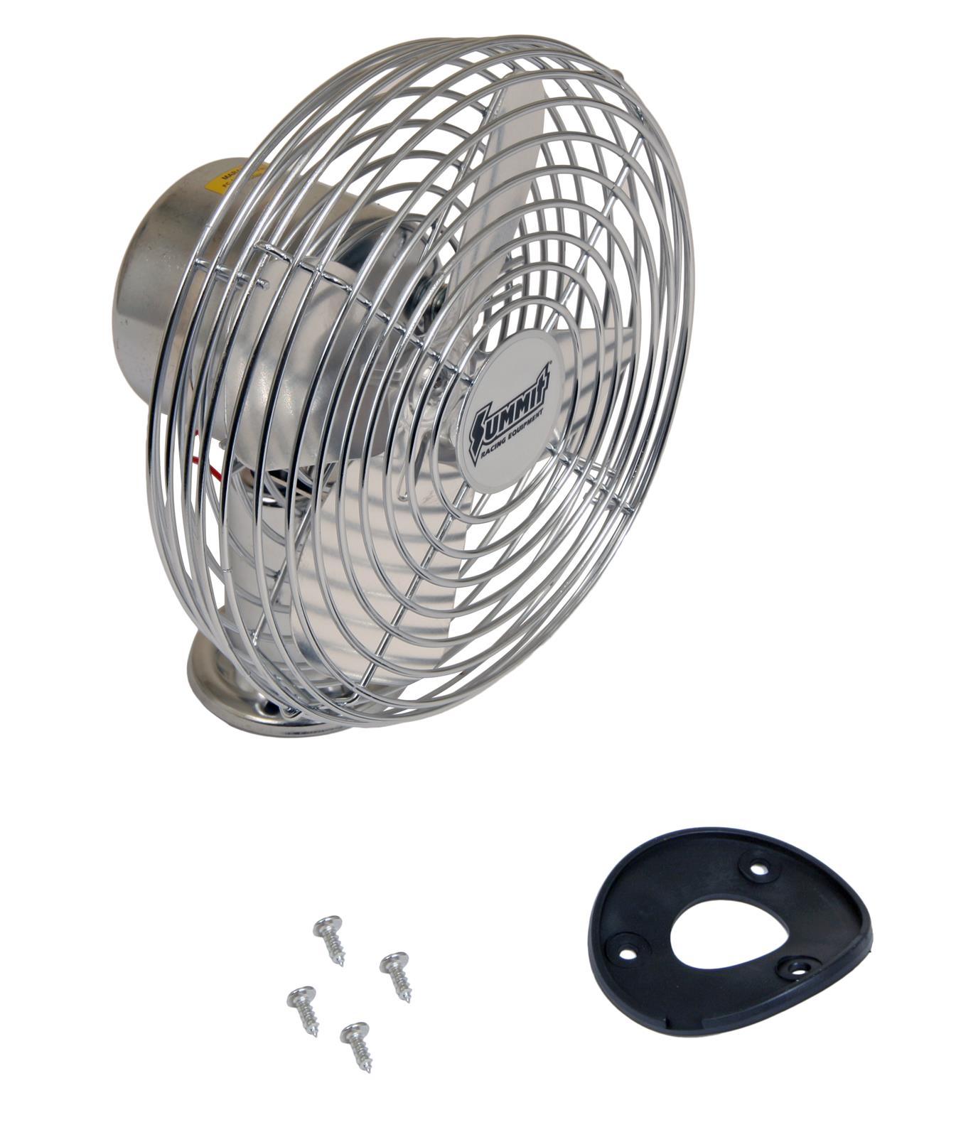 Summit Racing Driver Fans Summit Racing SUM-381150 Summit Racing™ Vehicle DC Fans | Summit Racing