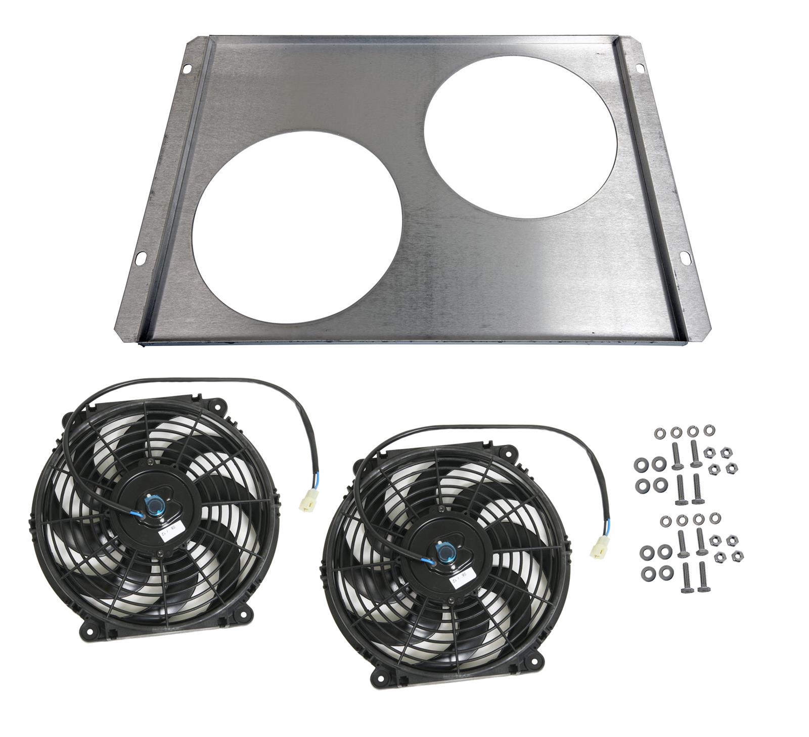 Summit Racing SUM-381532-KIT Summit Racing™ Aluminum Shroud