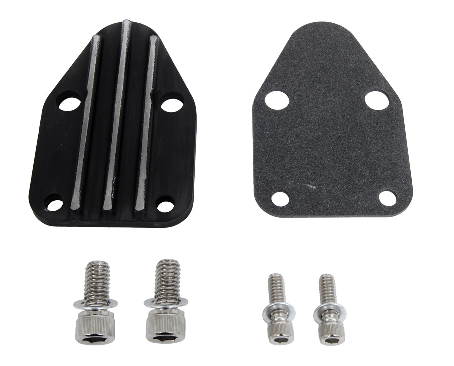 Summit Racing SUM420010BK Summit Racing™ Zinc Alloy Fuel Pump Block