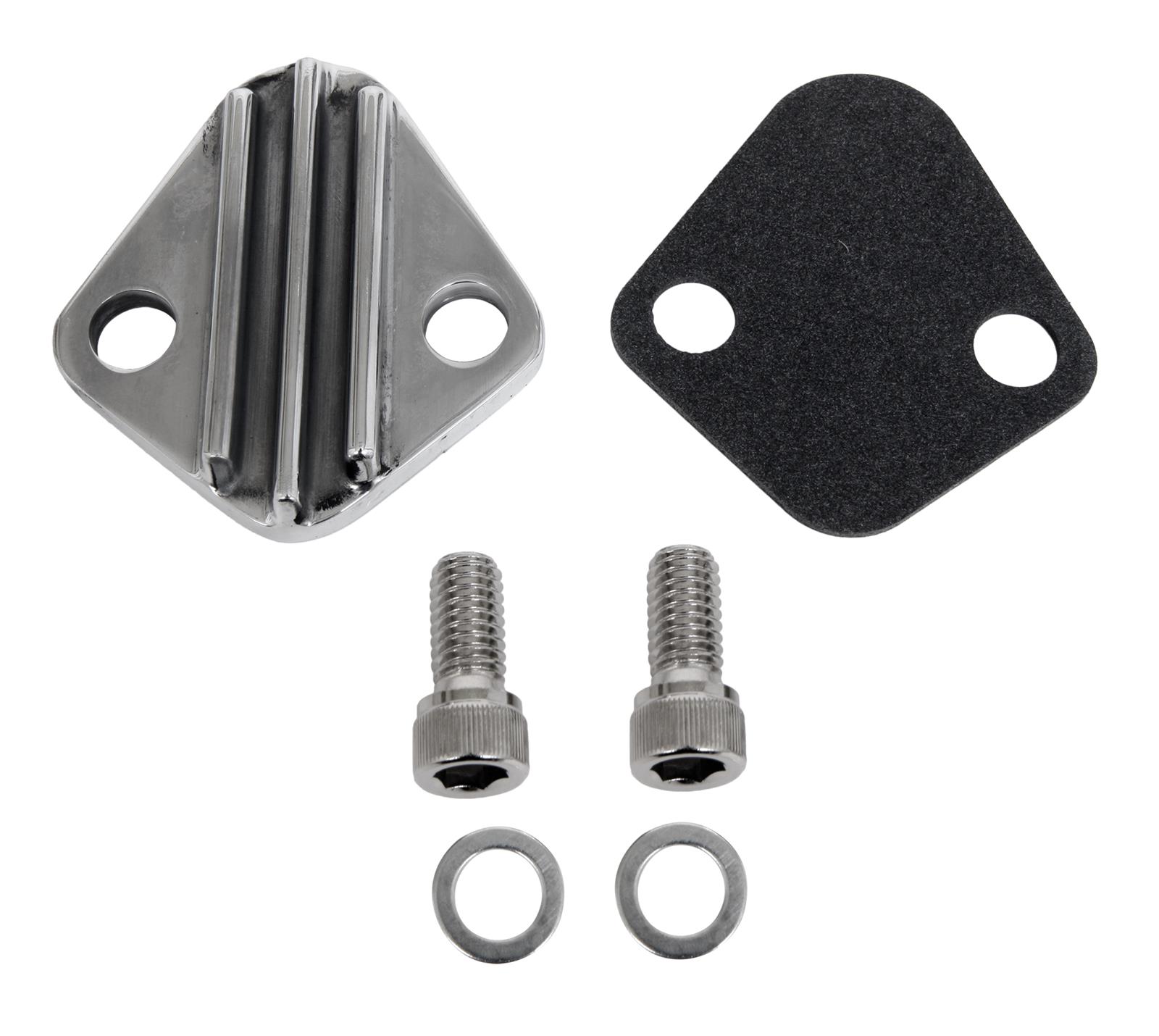 Summit Racing SUM-420015 Summit Racing™ Zinc Alloy Fuel Pump Block