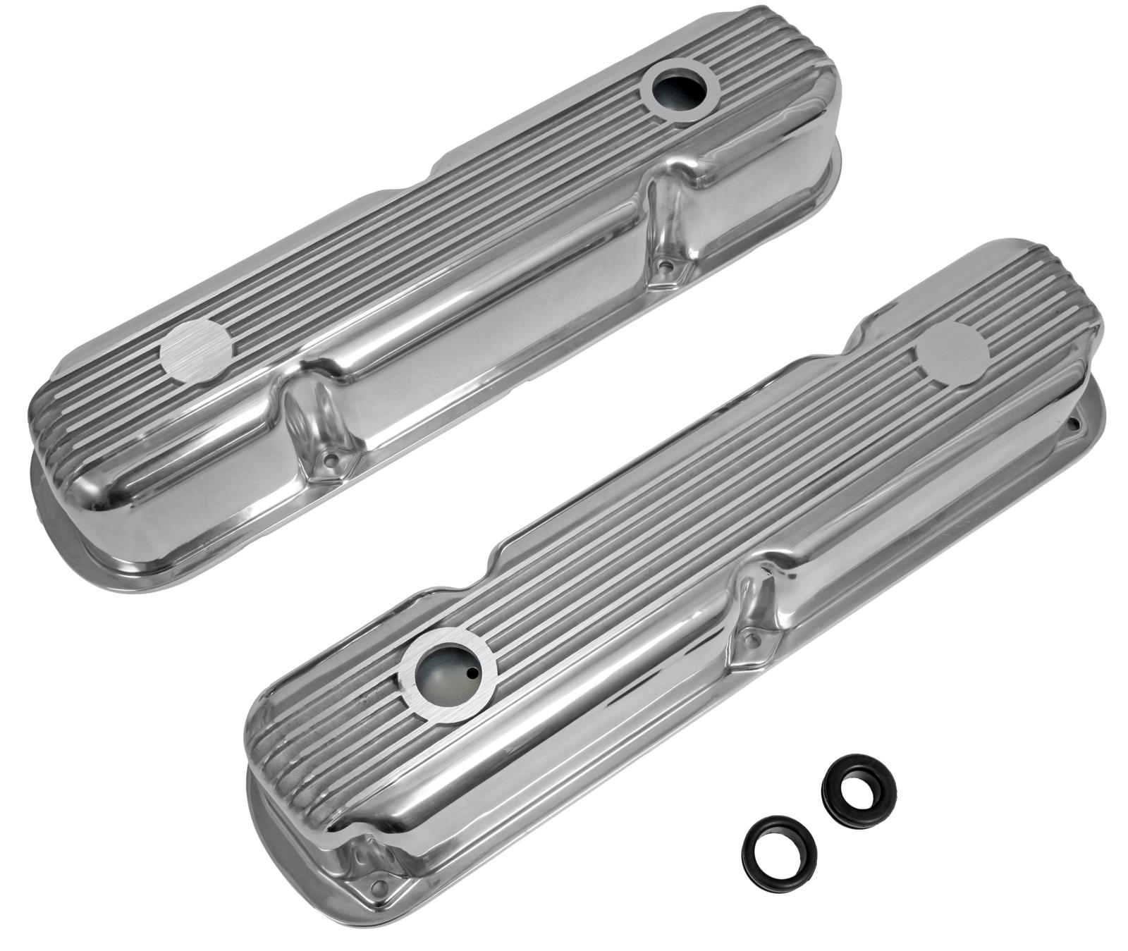 Summit Racing SUM-440420-1 Summit Racing™ Diecast Aluminum Valve Covers ...