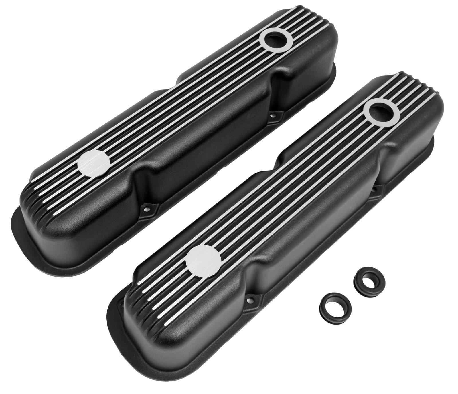 Summit Racing SUM-440421-1 Summit Racing™ Diecast Aluminum Valve Covers ...