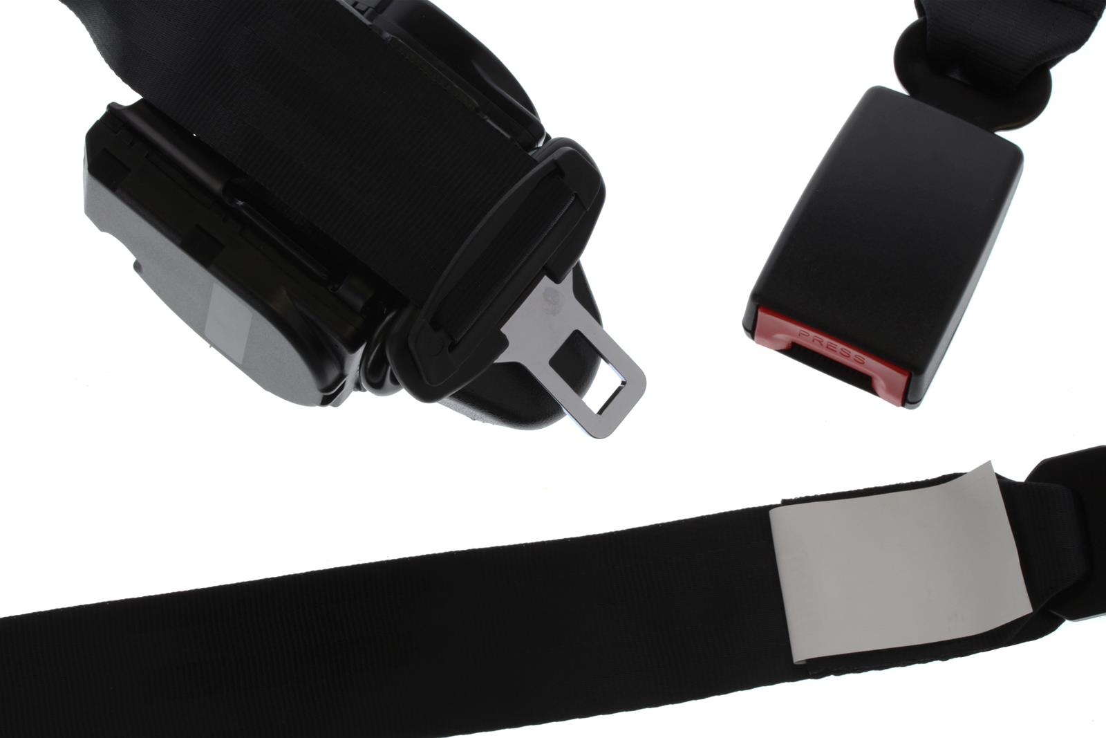 Simoni Racing Universal Seat Belt Protectors - Black Microfiber Shoulder Pads Set Of 2 CC3/N - View #9
