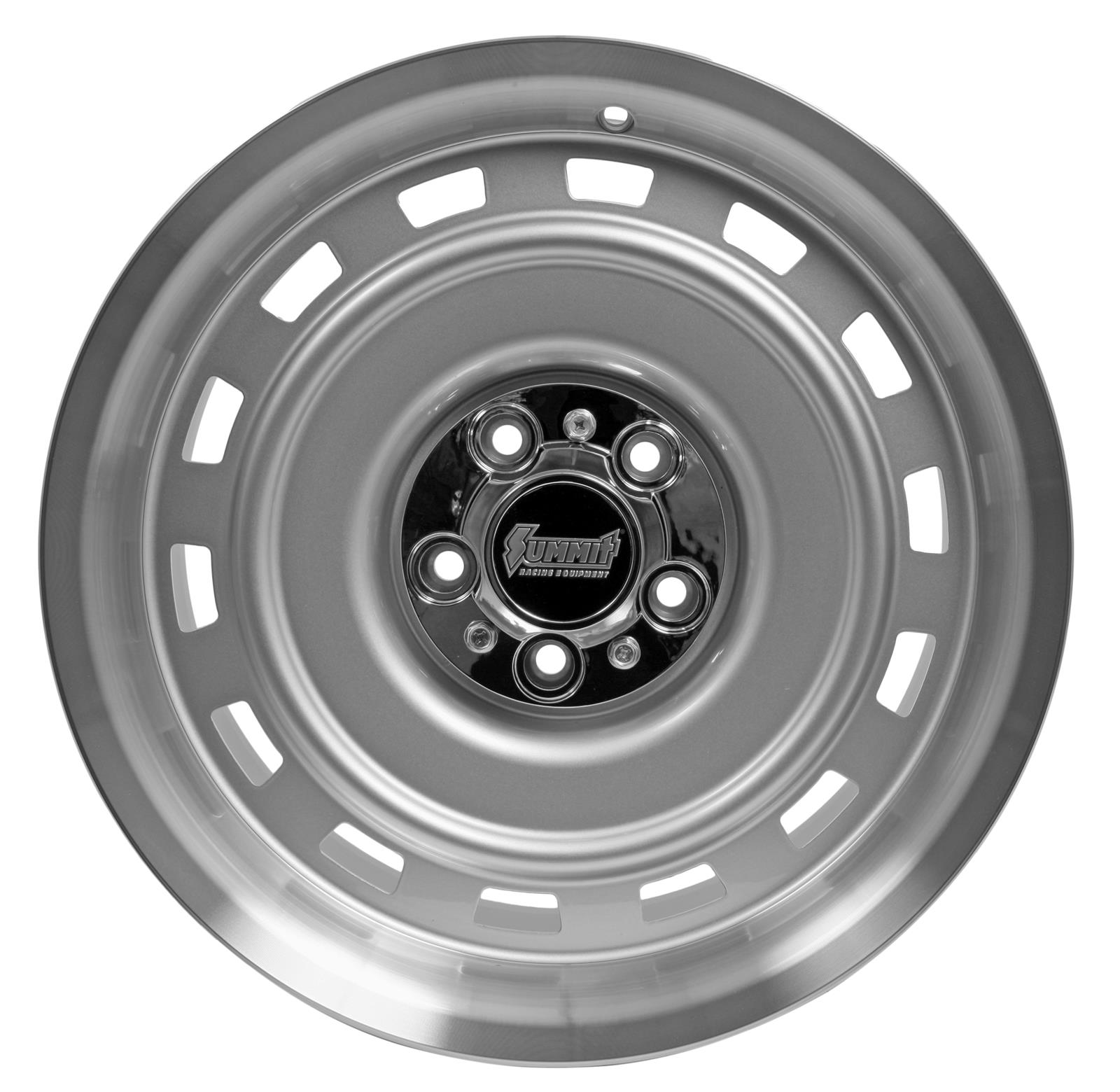 Summit Racing SUM-54N8873SN6 Summit Racing™ AlumaRally Wheels