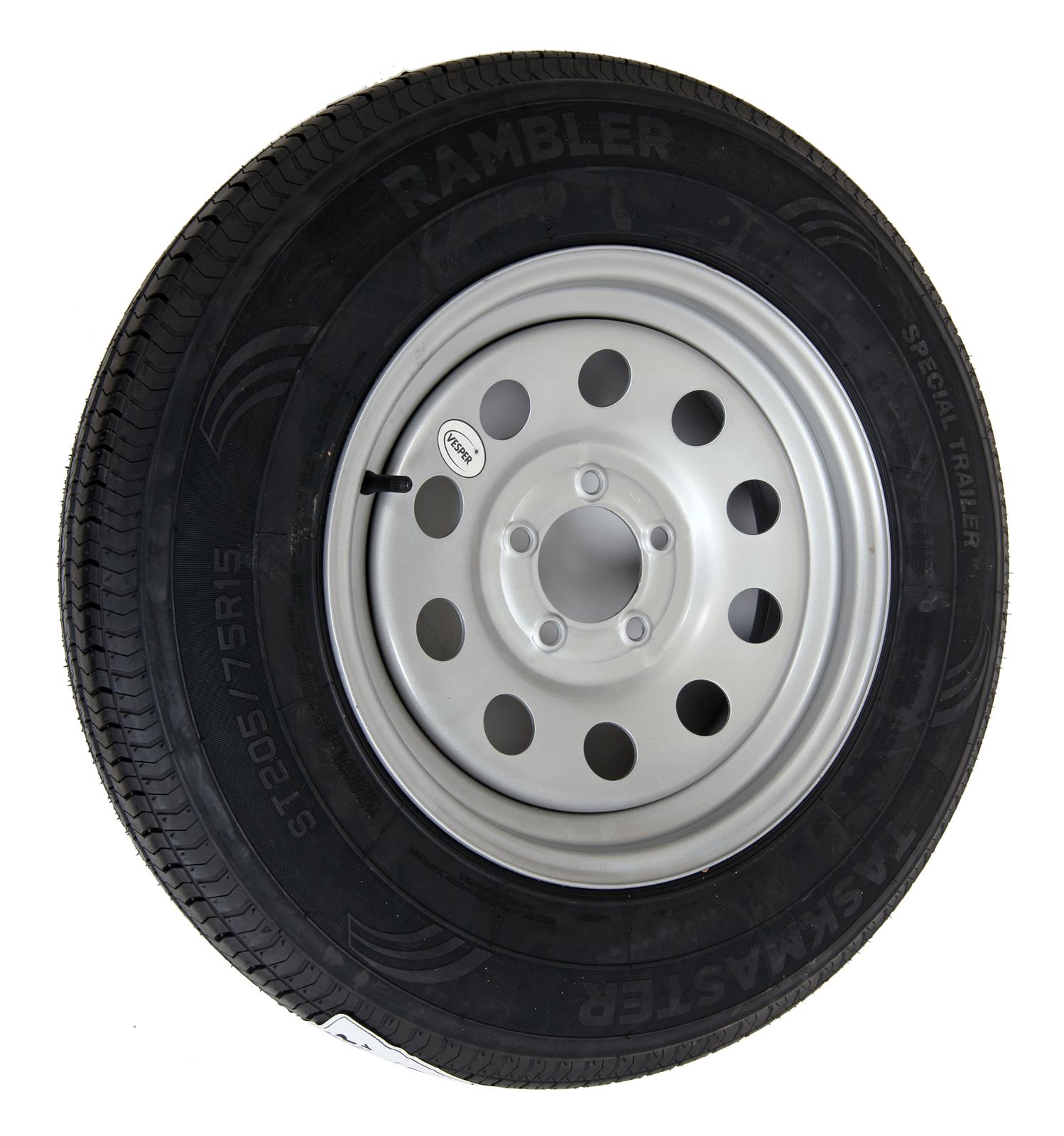 Summit Racing SUM-550A20515DS Summit Racing™ 550 Series Trailer Wheel ...