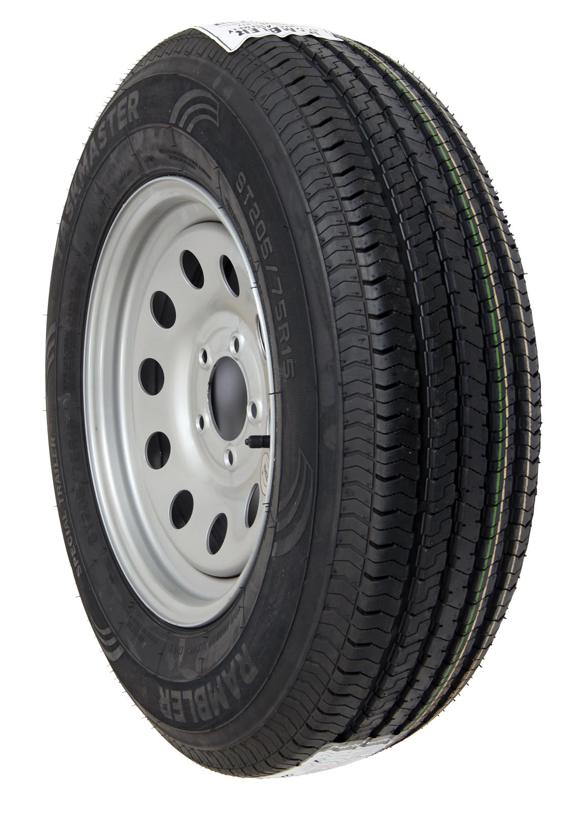 Summit Racing SUM-550A20515DS Summit Racing™ 550 Series Trailer Wheel ...