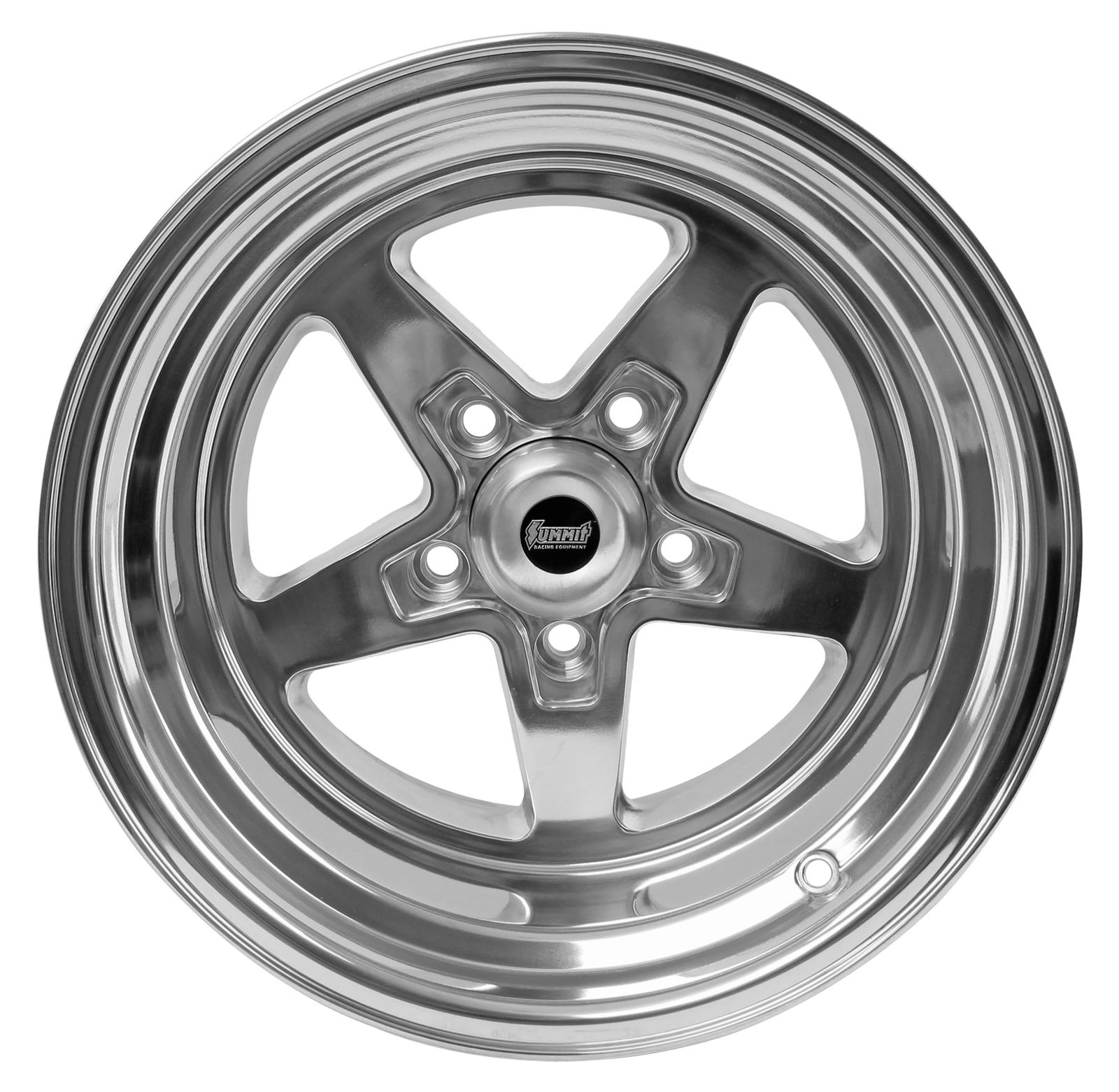 SUM  Summit Racing SUM-571P-5161N25 Summit Racing™ Warrior R/T Polished