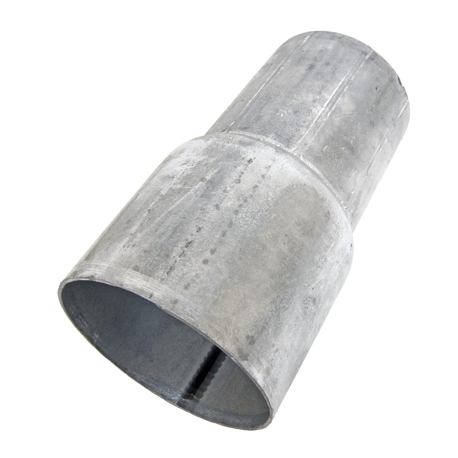 FOX Stainless Steel Exhaust Reducer Adapter | 60mm To 55mm | Single Socket Pipe Connector | Part: UNI-EM6055--74CE210