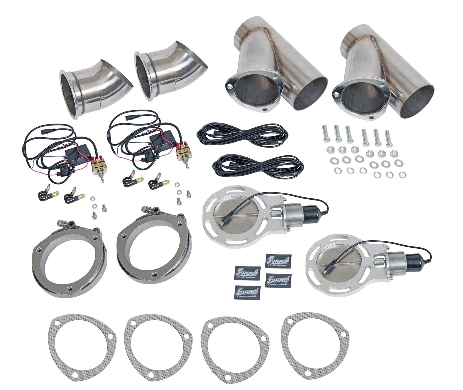 Summit Racing SUM6701142 Summit Racing™ Complete Electric Exhaust