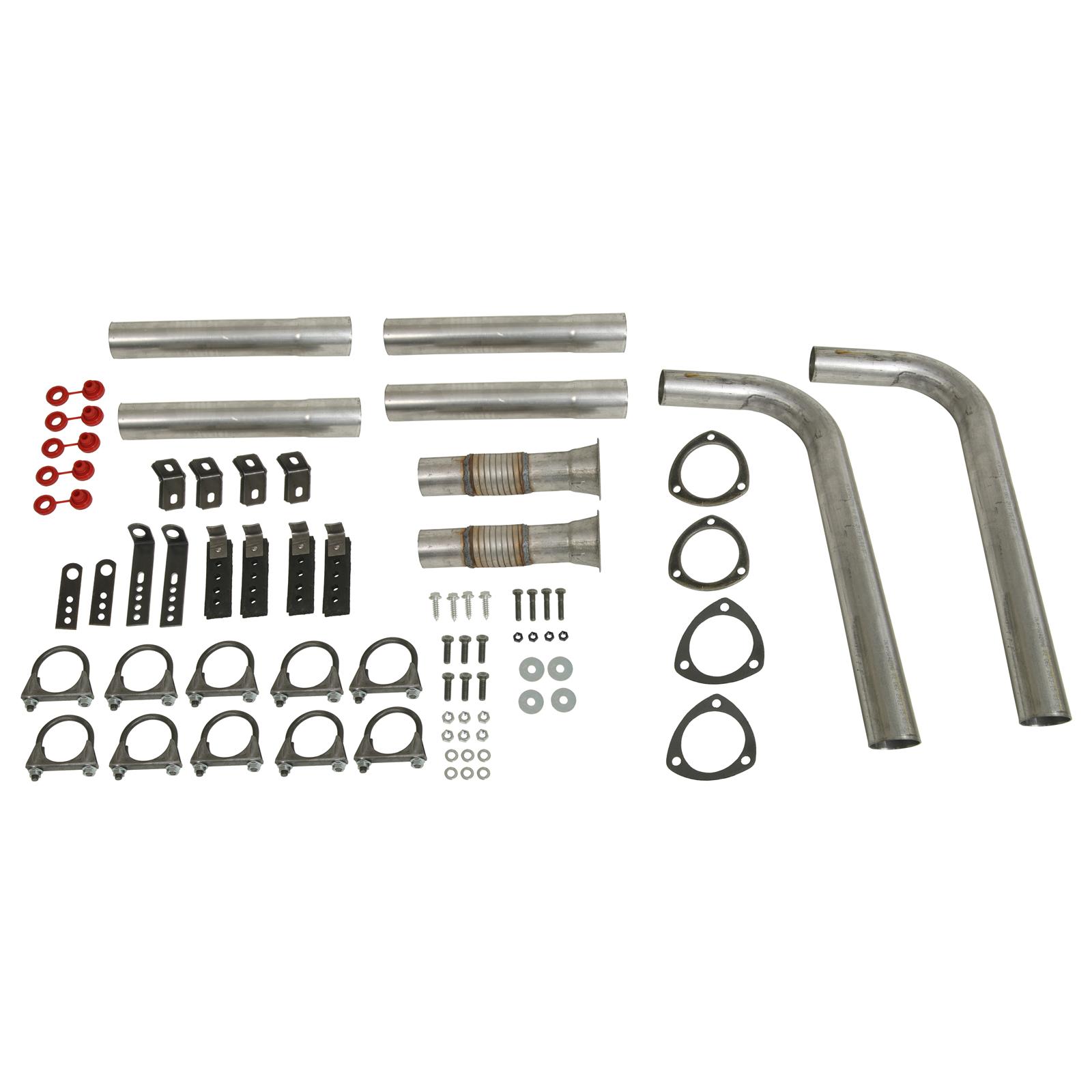 Summit Racing SUM671225 Summit Racing® Universal Dual Exhaust Kits Summit Racing