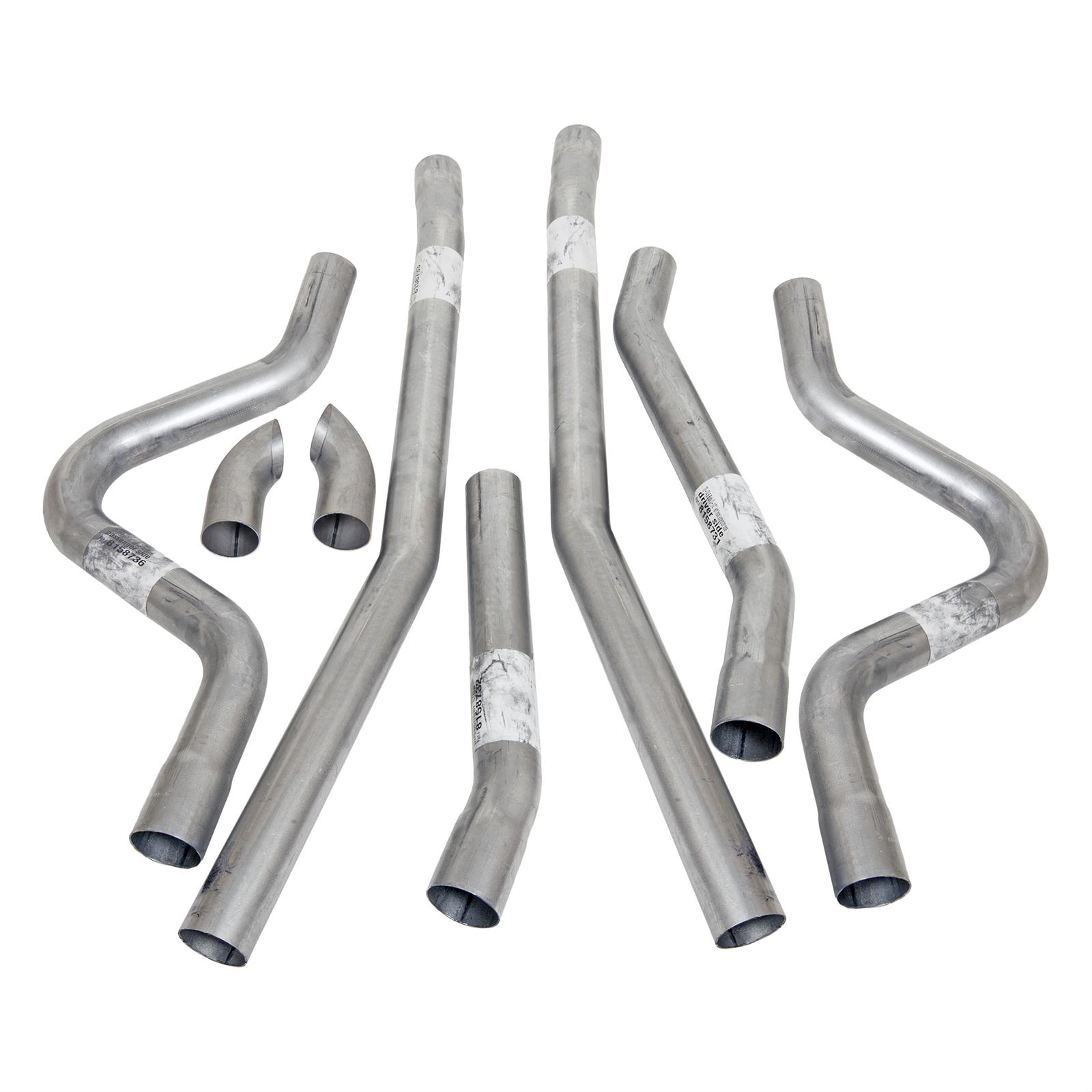 Summit Racing SUM680139NM Summit Racing™ HeaderBack Dual Exhaust Systems Summit Racing