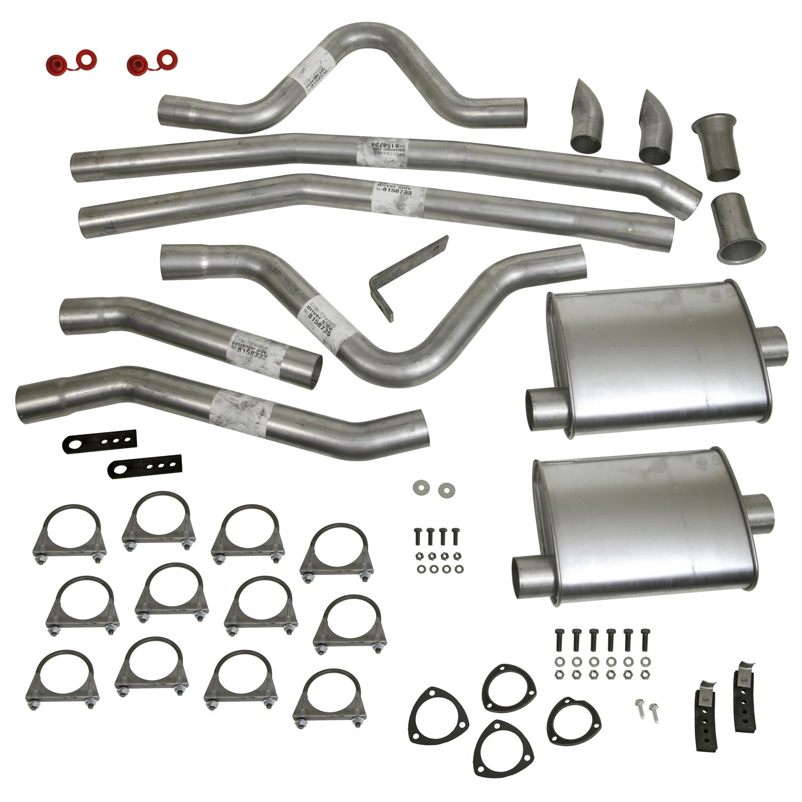 Summit Racing SUM-680142 Summit Racing™ Header-Back Dual Exhaust Systems |  Summit Racing