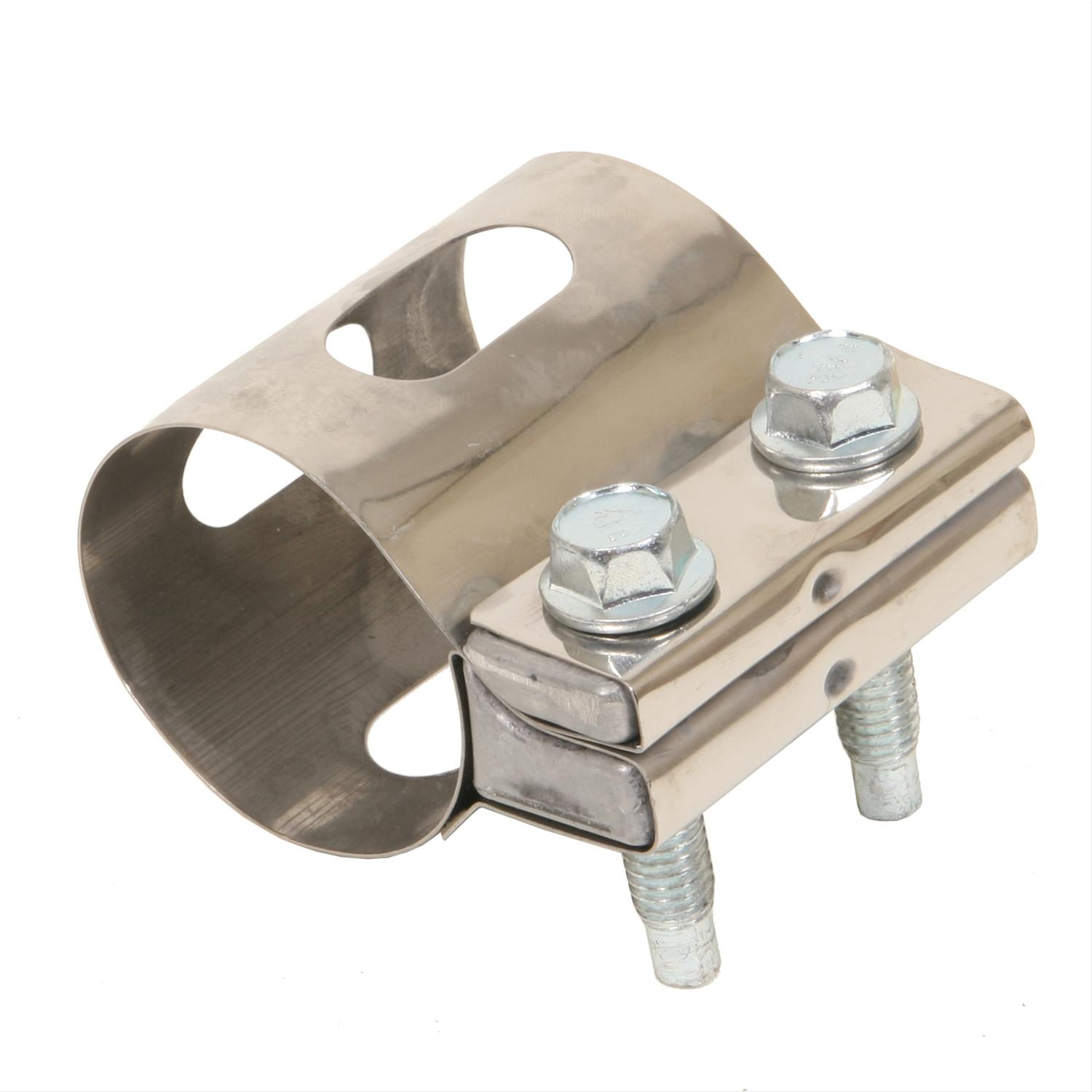 Summit Racing Exhaust Welding Clamp Band-Style Butt Joint Stainless 3.