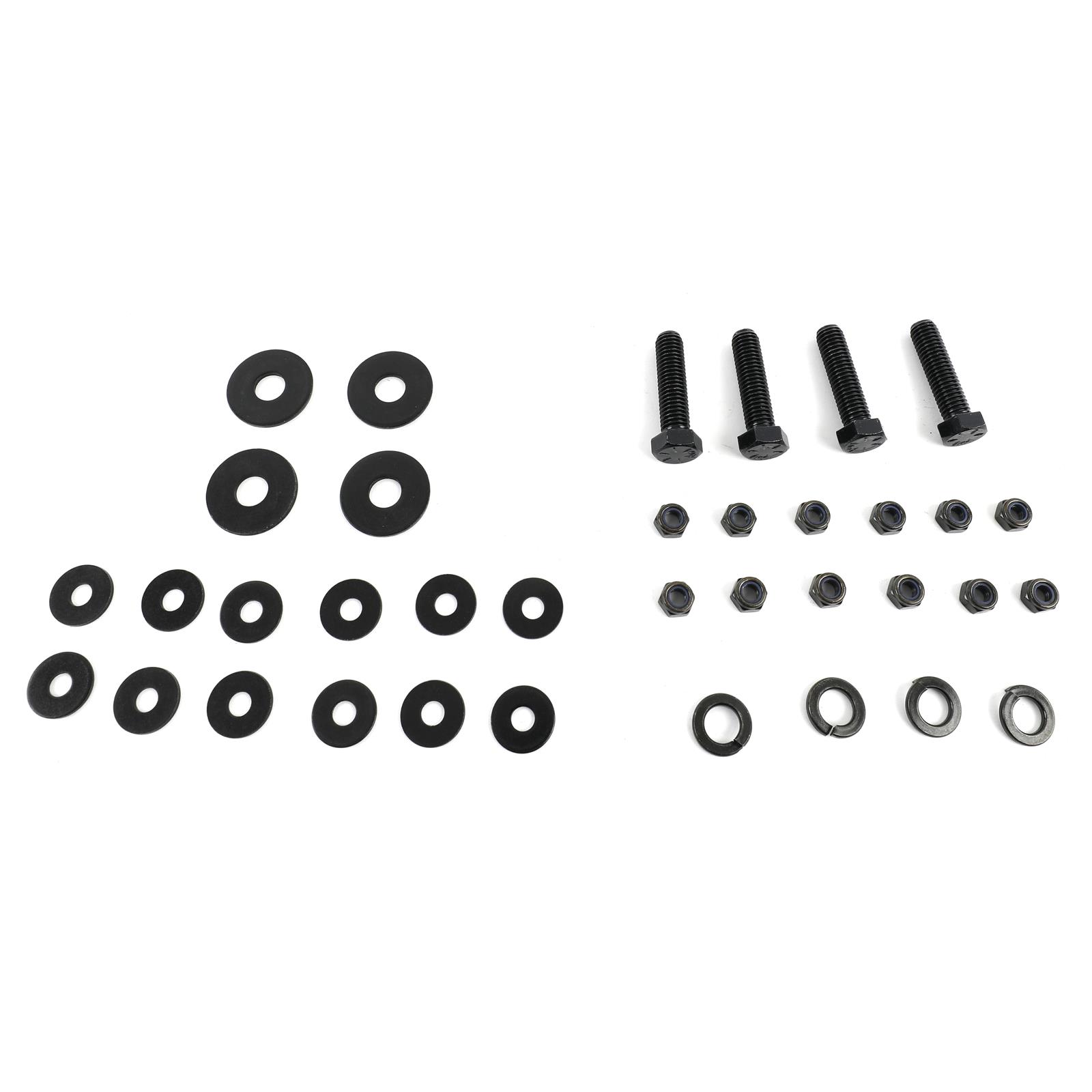 Summit Racing SUM-710255-B Summit Racing™ 4 in. Oval Step Bars
