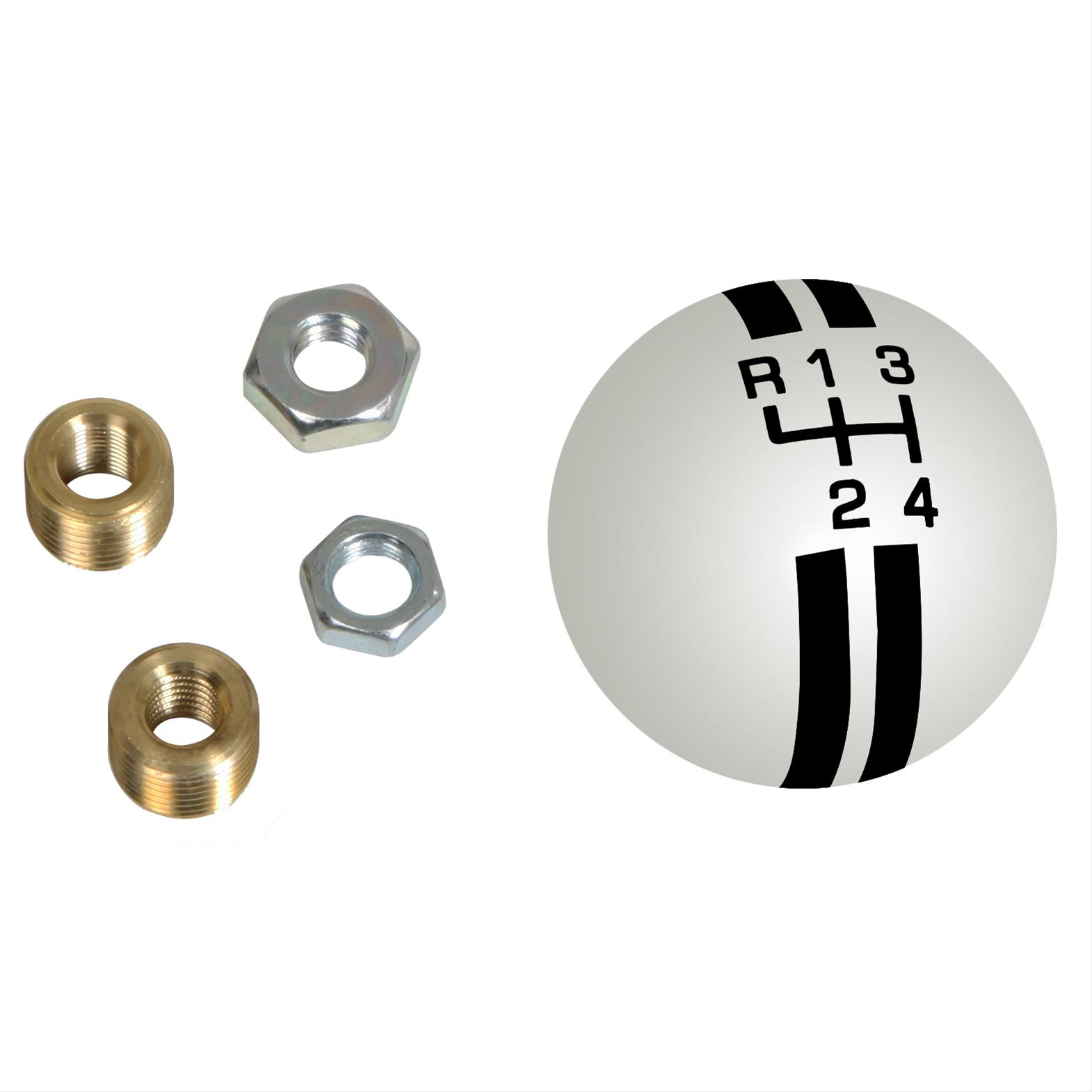 Summit Racing SUM72417WHI Summit Racing® Shift Knobs Summit Racing