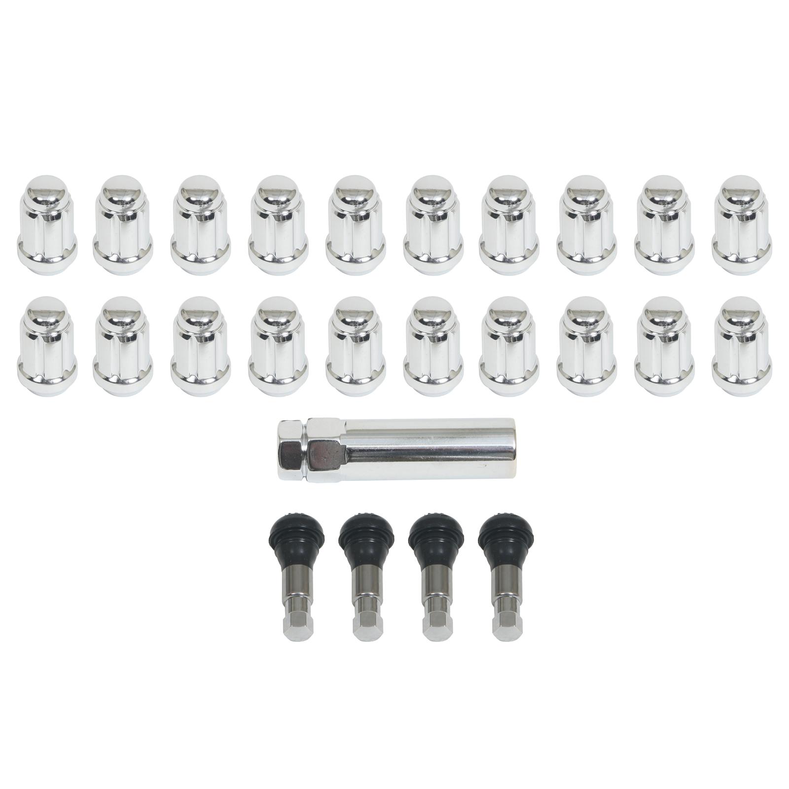 Cal Custom CAL7555716S Cal Custom™ Spline Lug Nut Wheel Installation