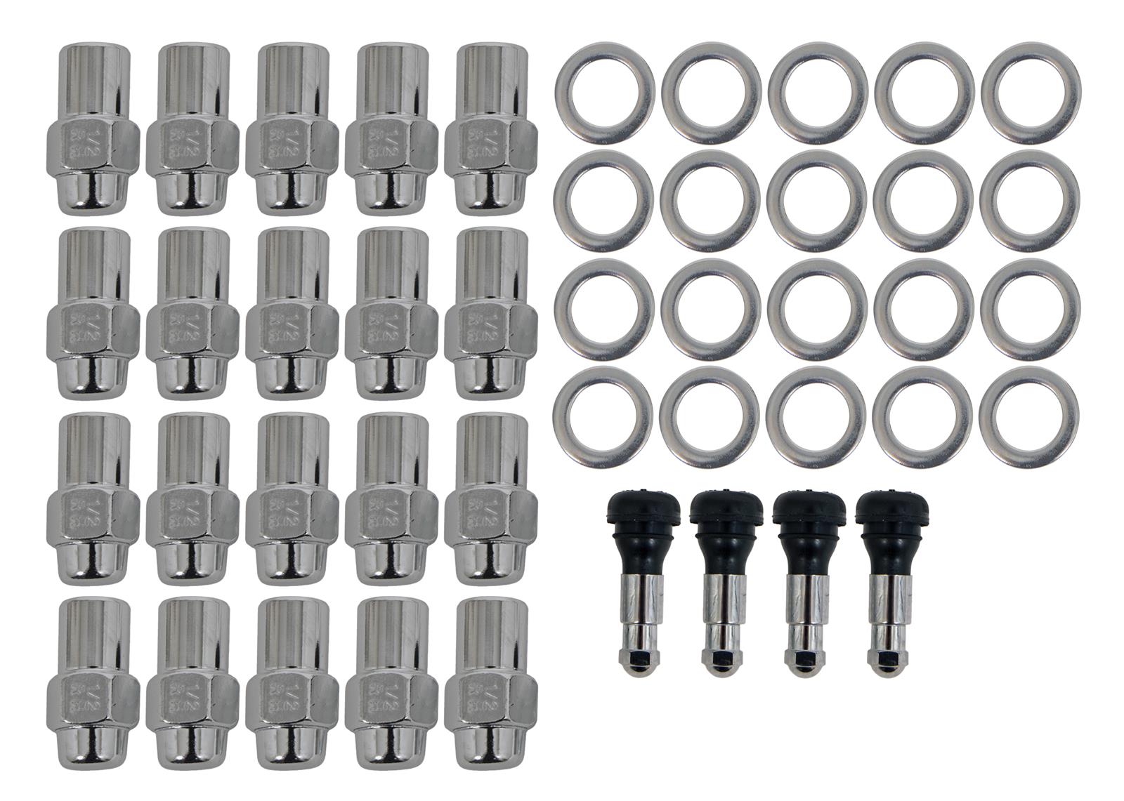 Summit Racing SUM755562 Summit Racing™ SST Mag Lug Nut Standard Wheel Installation Kits