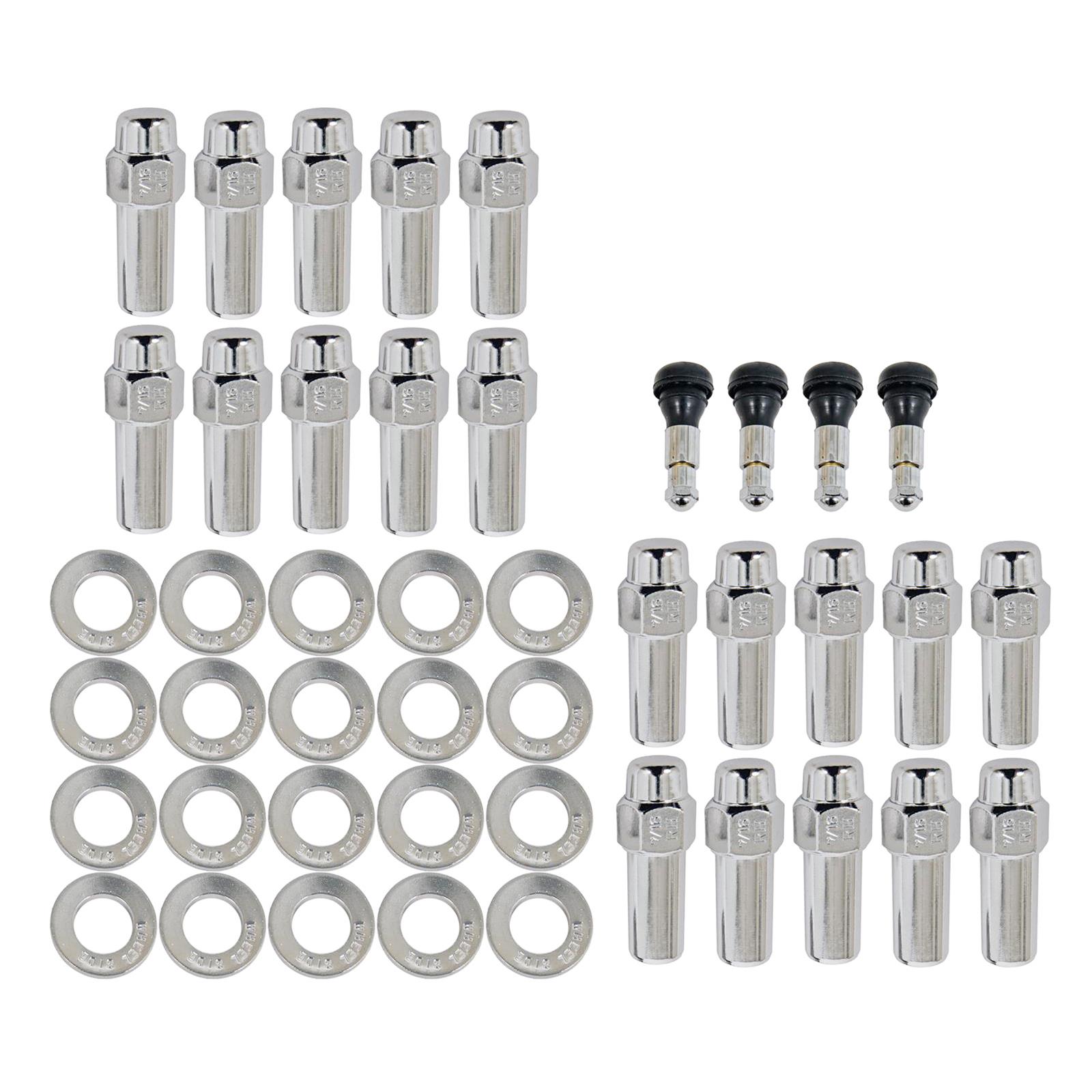 LUGNAROK18〆 20pc Open End Lug Nuts 14x1.5 For Dodge Charger Challenger Demon