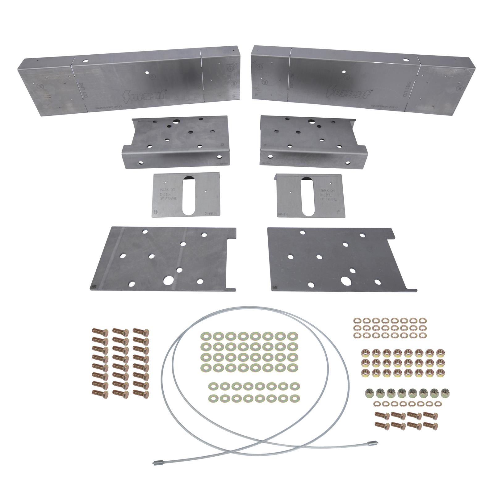 Summit Racing SUM-770827 Summit Racing™ Frame Shortening Kits