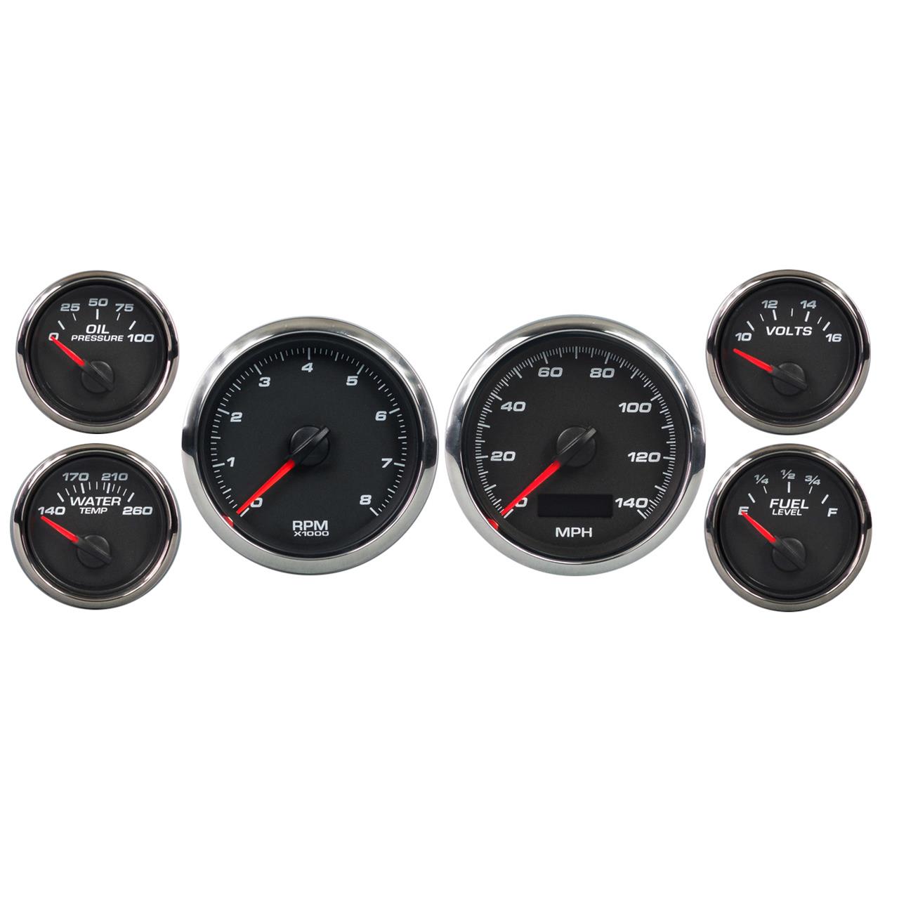 Summit Racing SUM-800000 Summit Racing® Performance Series Gauges ...