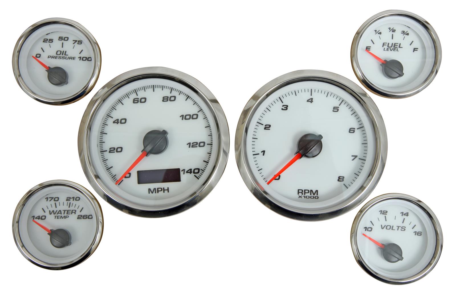 Summit Racing SUM-800002 Summit Racing® Performance Series Gauges ...