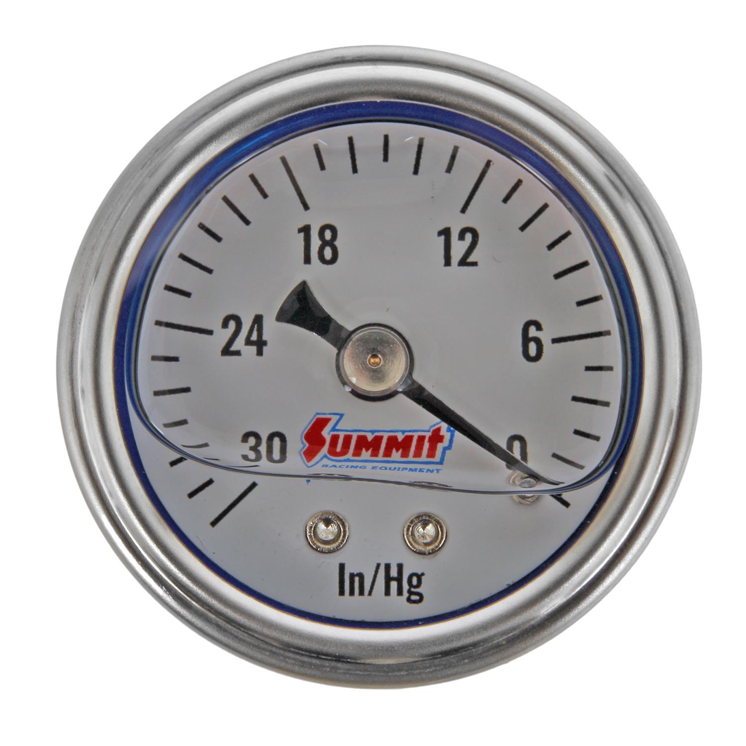Summit Racing SUM800151 Summit Racing™ Analog Vacuum Gauges Summit