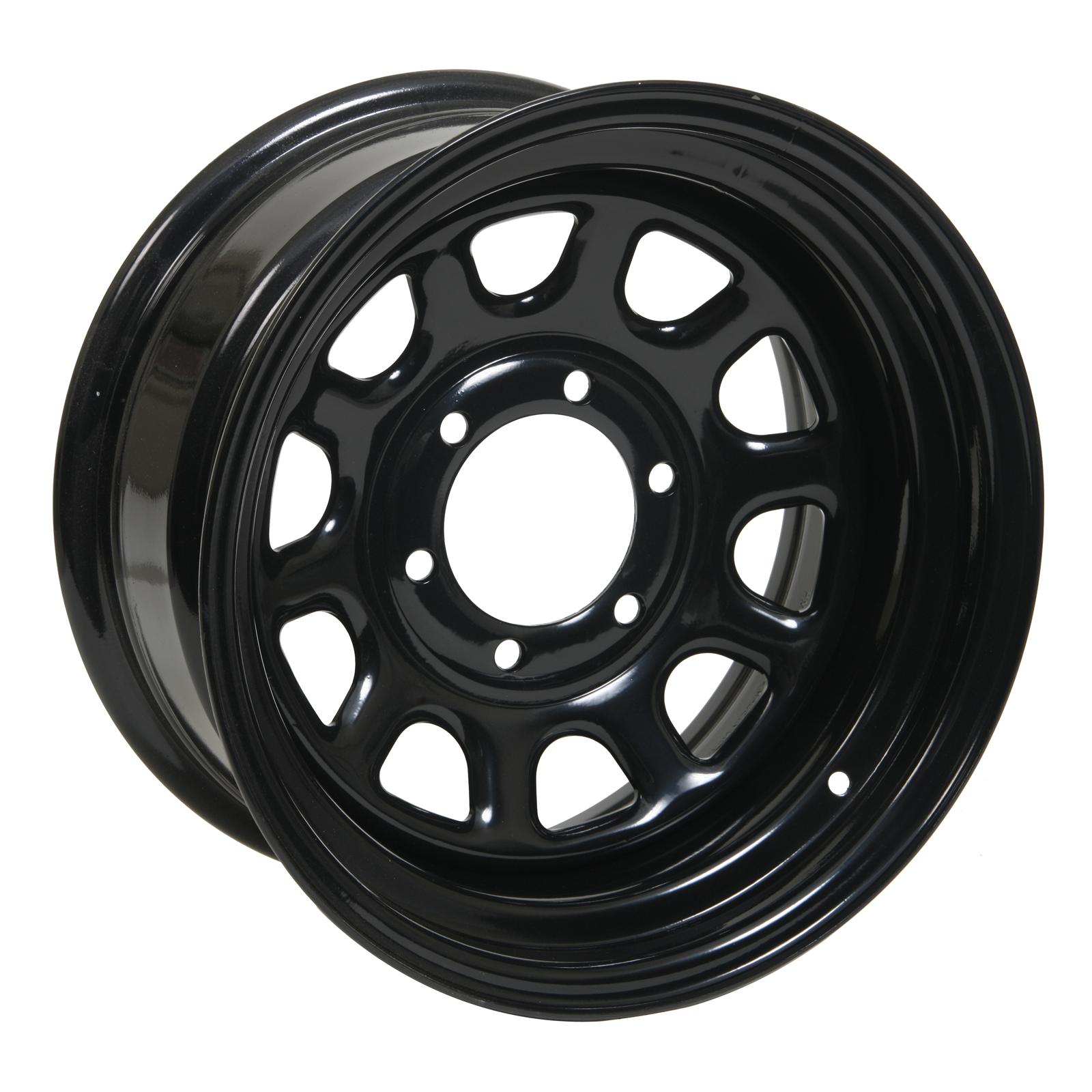 Summit Racing® 84 Black D Series Wheels SUM-84-6883 - Free Shipping on ...