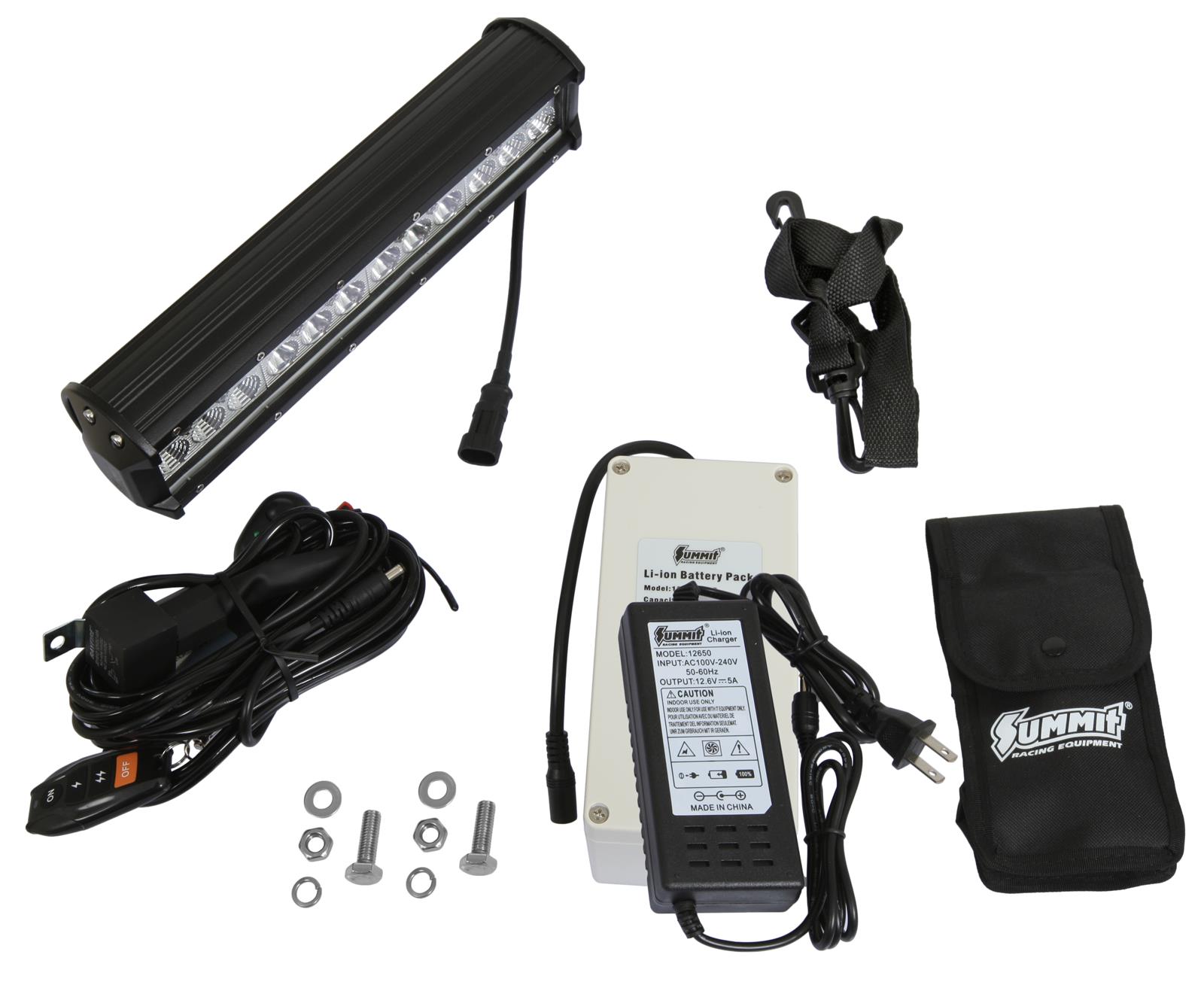 12v cigarette lighter led light bar 32inch 28 Emergency Strobe IP67 Waterproof rating Wireless Rechargeable Battery 14.5" LED