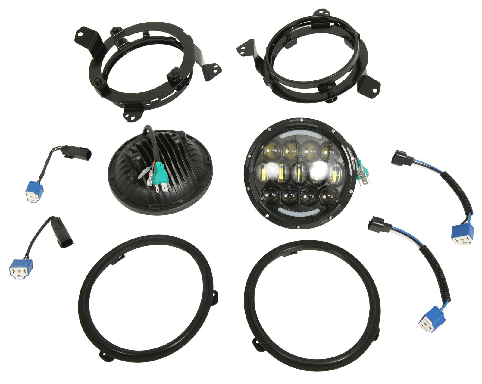 Summit Racing SUM-890281 Summit Racing™ 7 in. LED Headlights | Summit ...