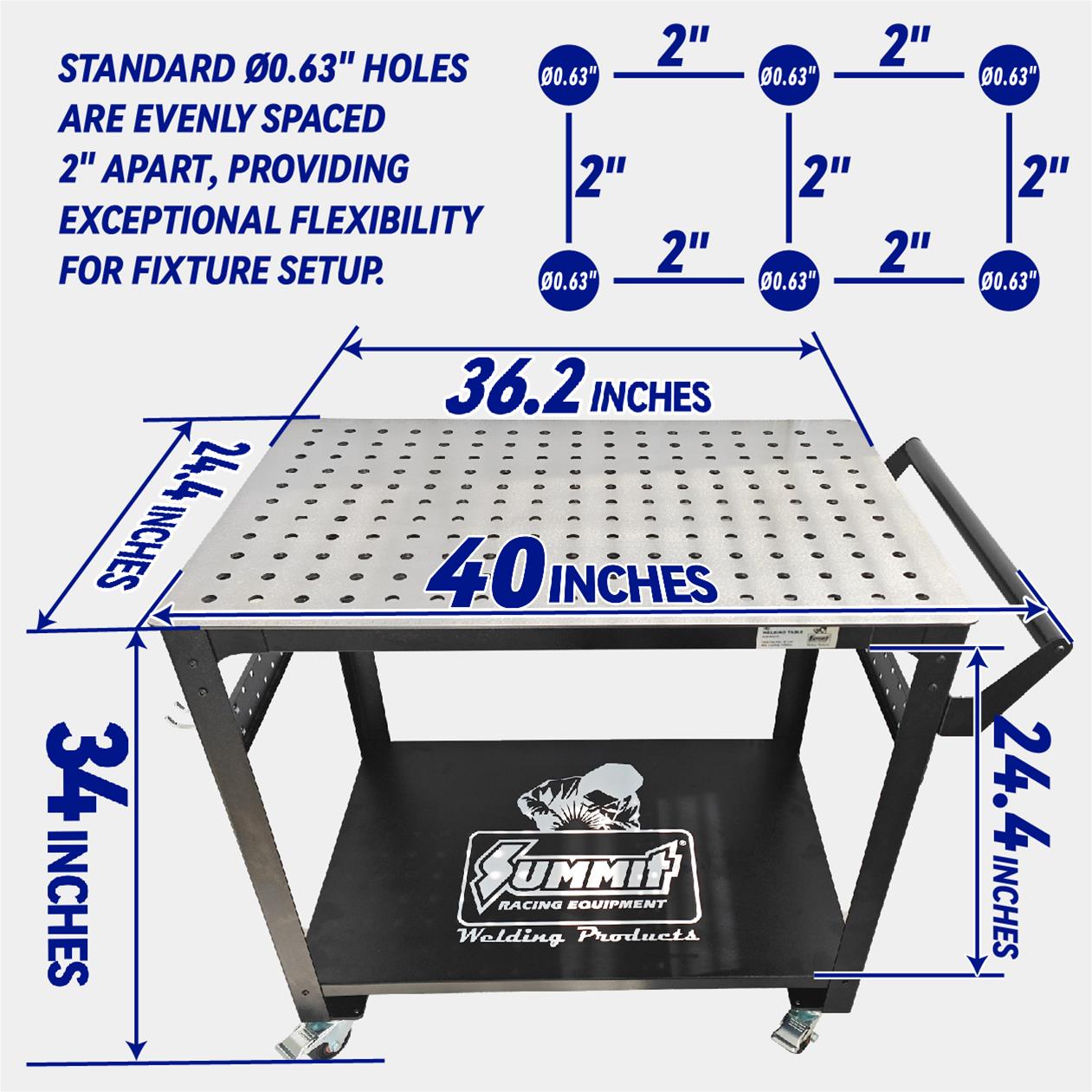 Summit Racing SUM-900238 Summit Racing™ HD Welding Tables Summit Racing SUM-900238 Summit Racing™ HD Welding Tables