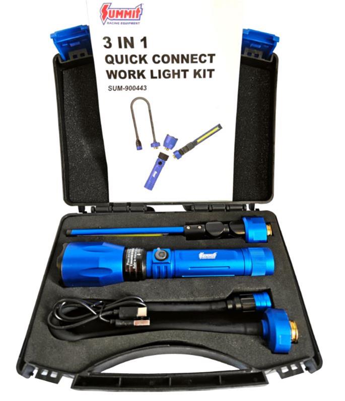 Summit Racing SUM-900443 Summit Racing™ 3-in-1 Quick-Connect Work